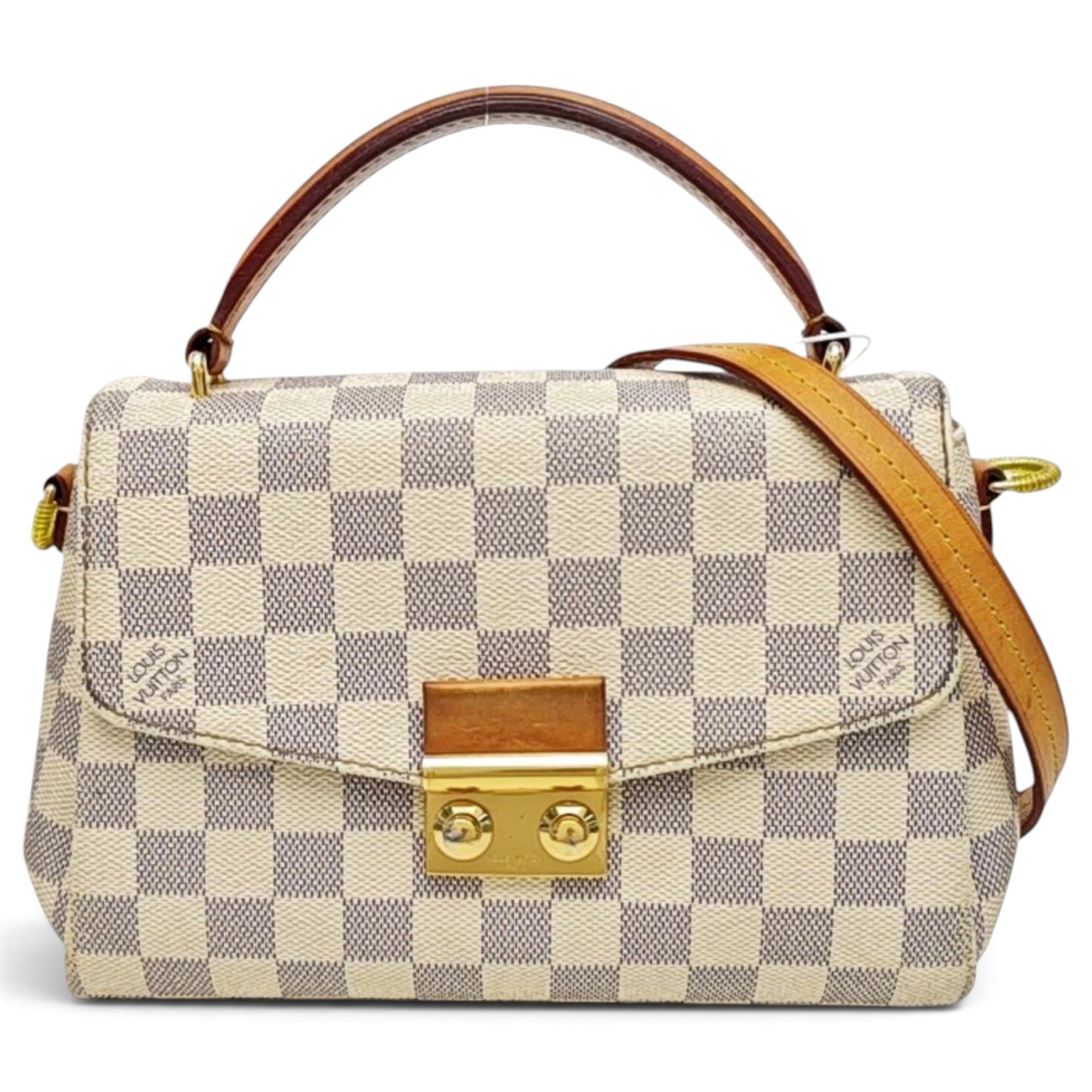 Croisette leather handbag