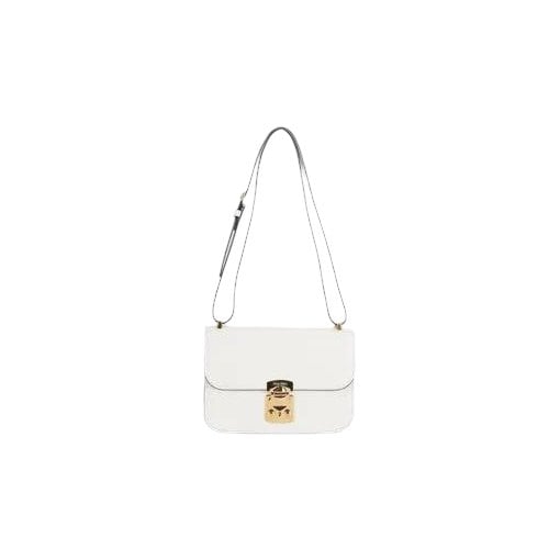 Madras leather handbag