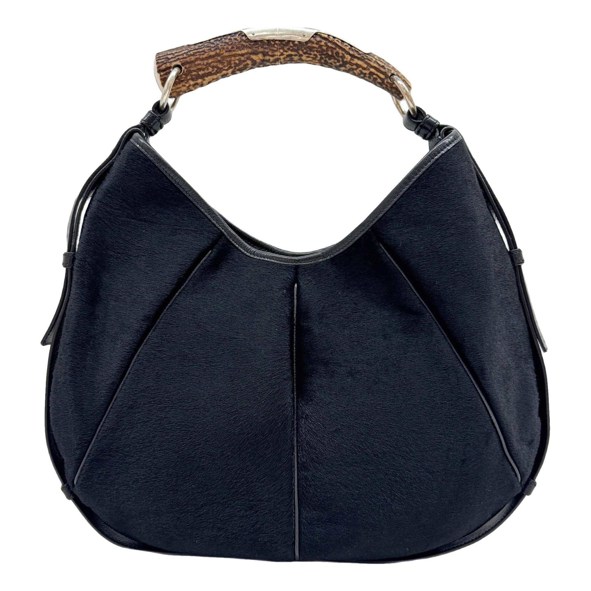 Mombasa pony-style calfskin handbag