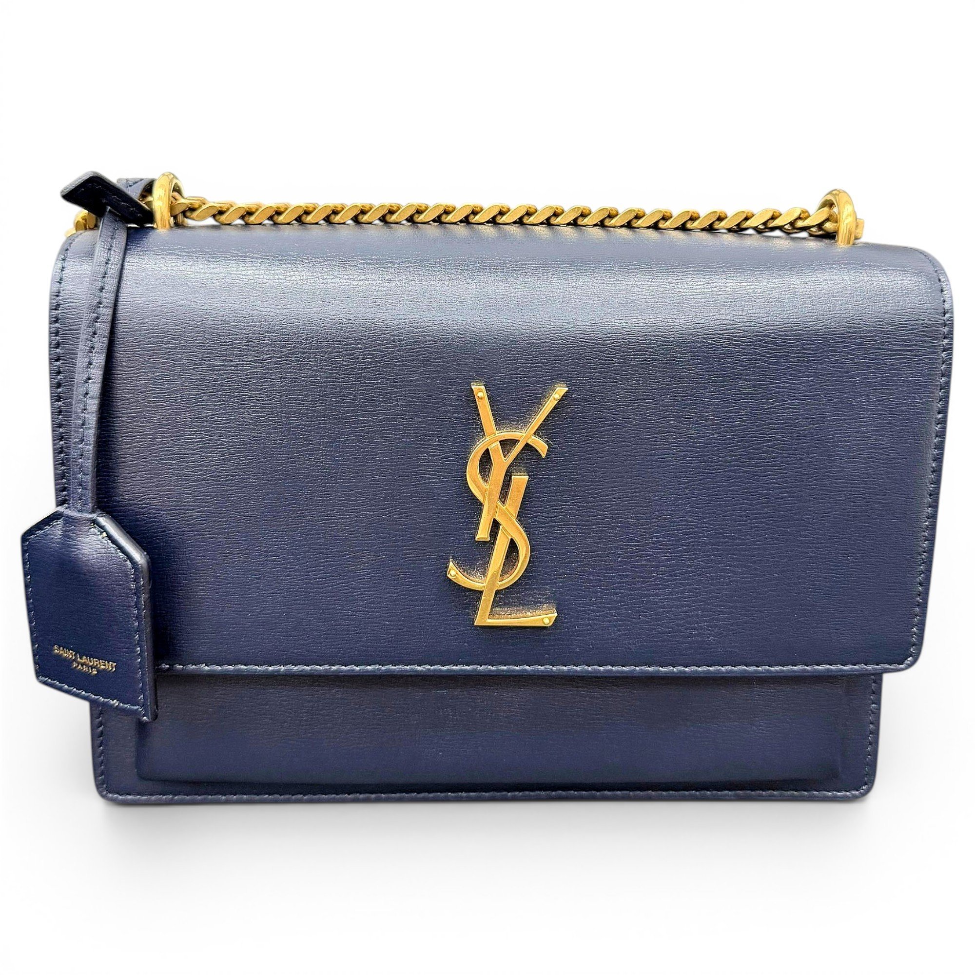 Sunset leather handbag