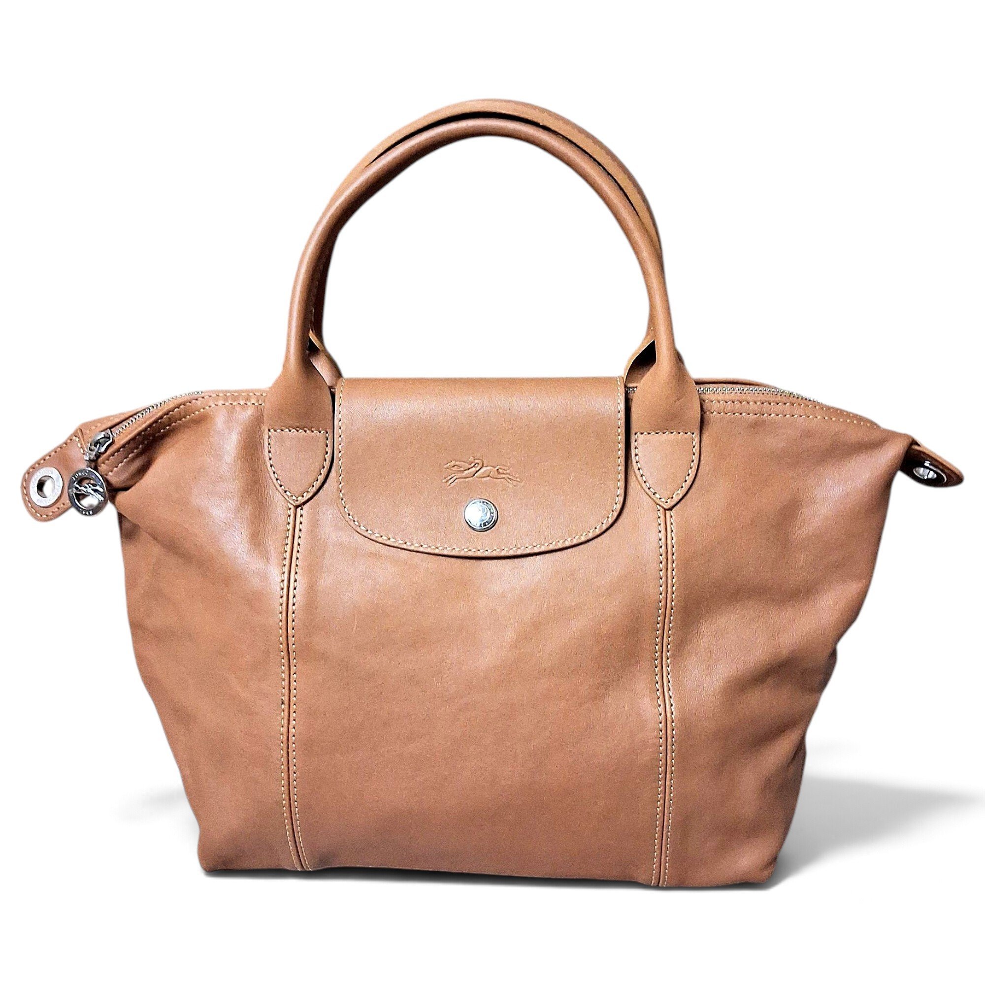 Leather handbag