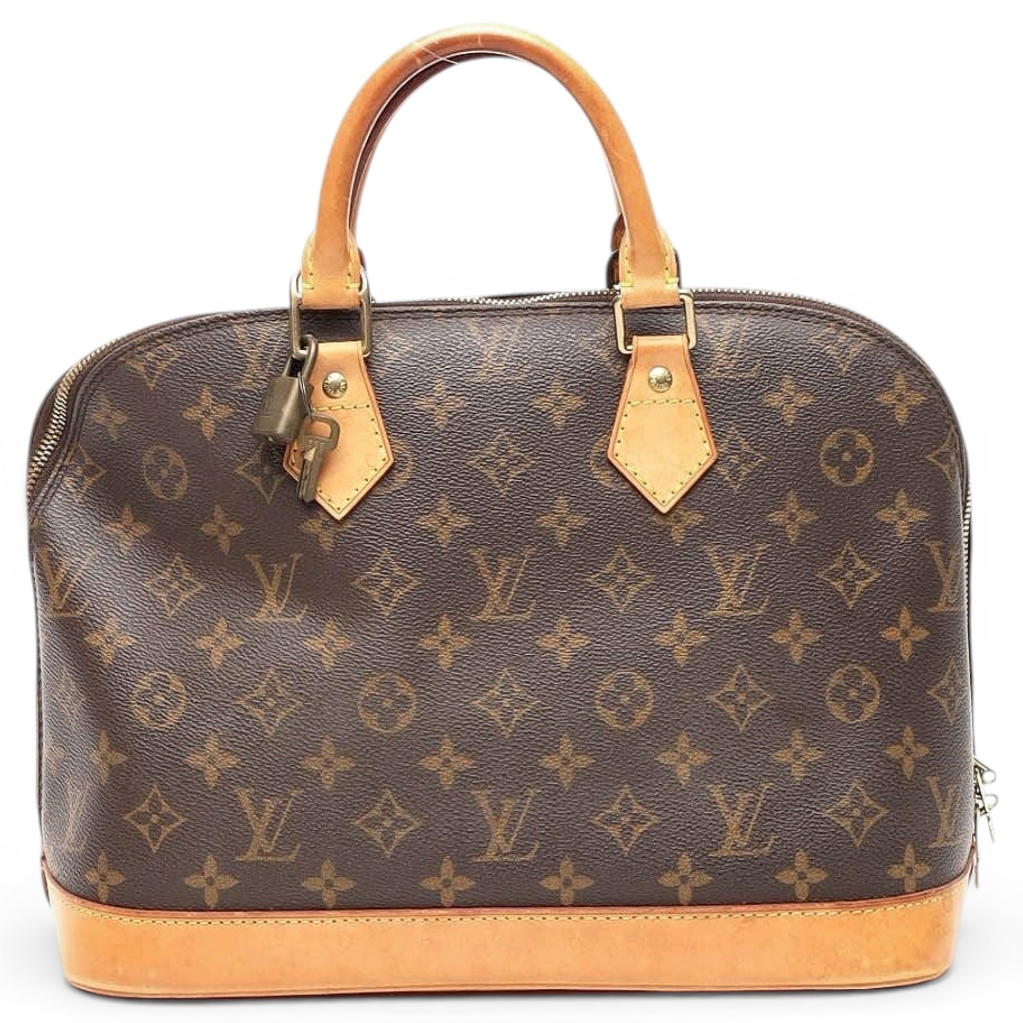 Alma leather handbag