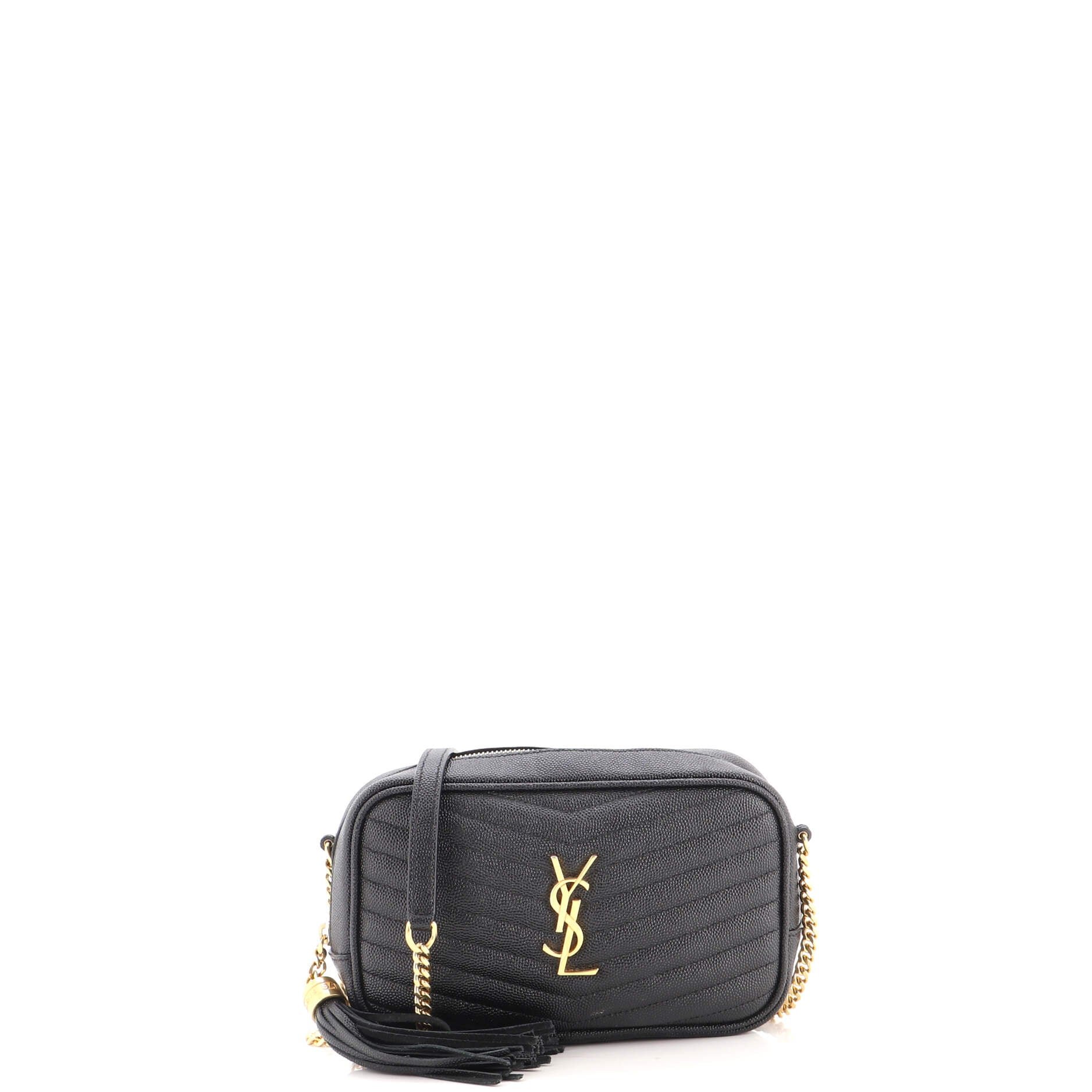 Lou Camera Bag Matelasse Chevron Leather Mini