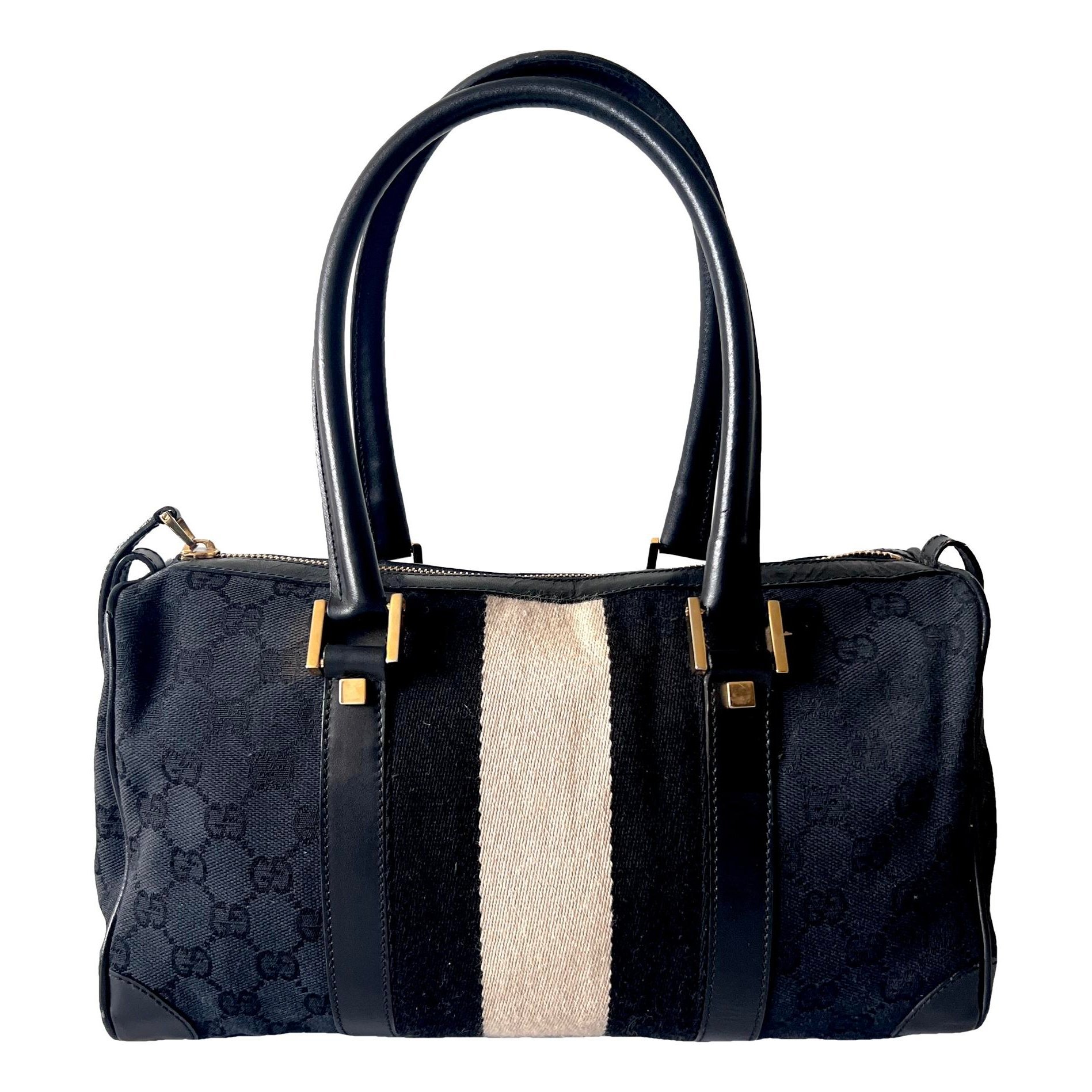 Ophidia Boston cloth handbag