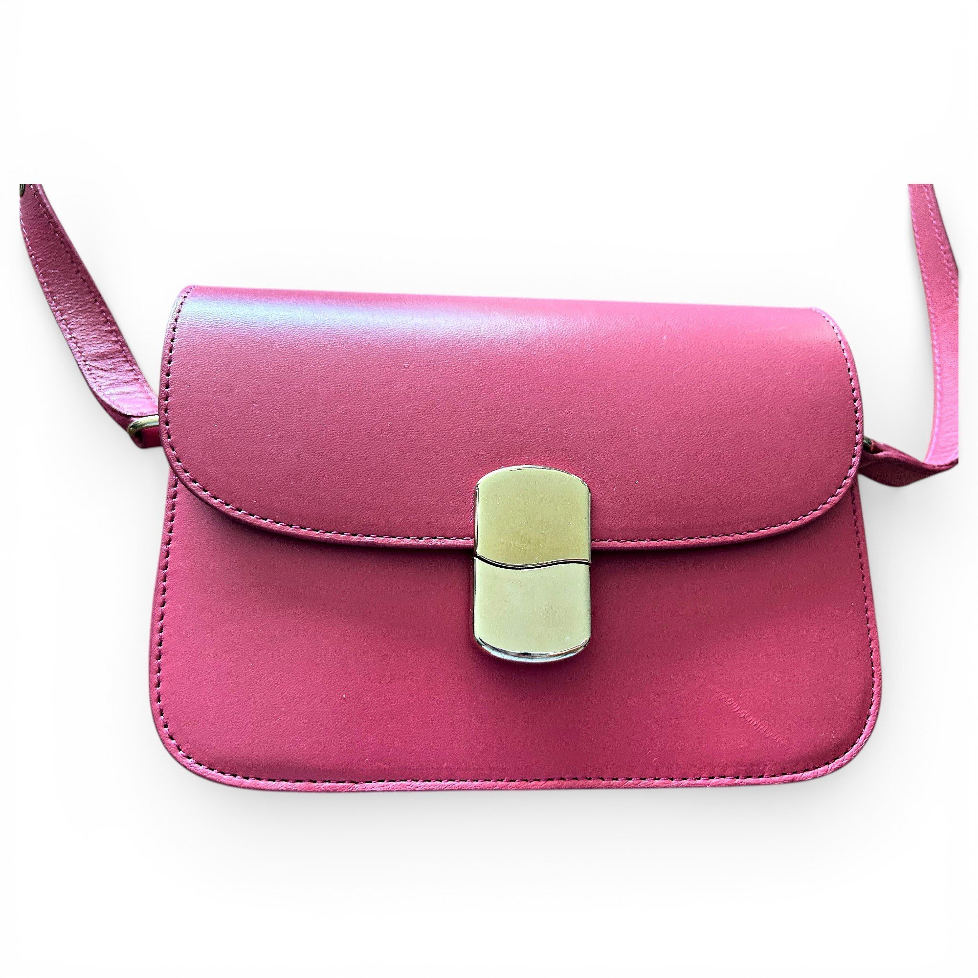 Leather crossbody bag