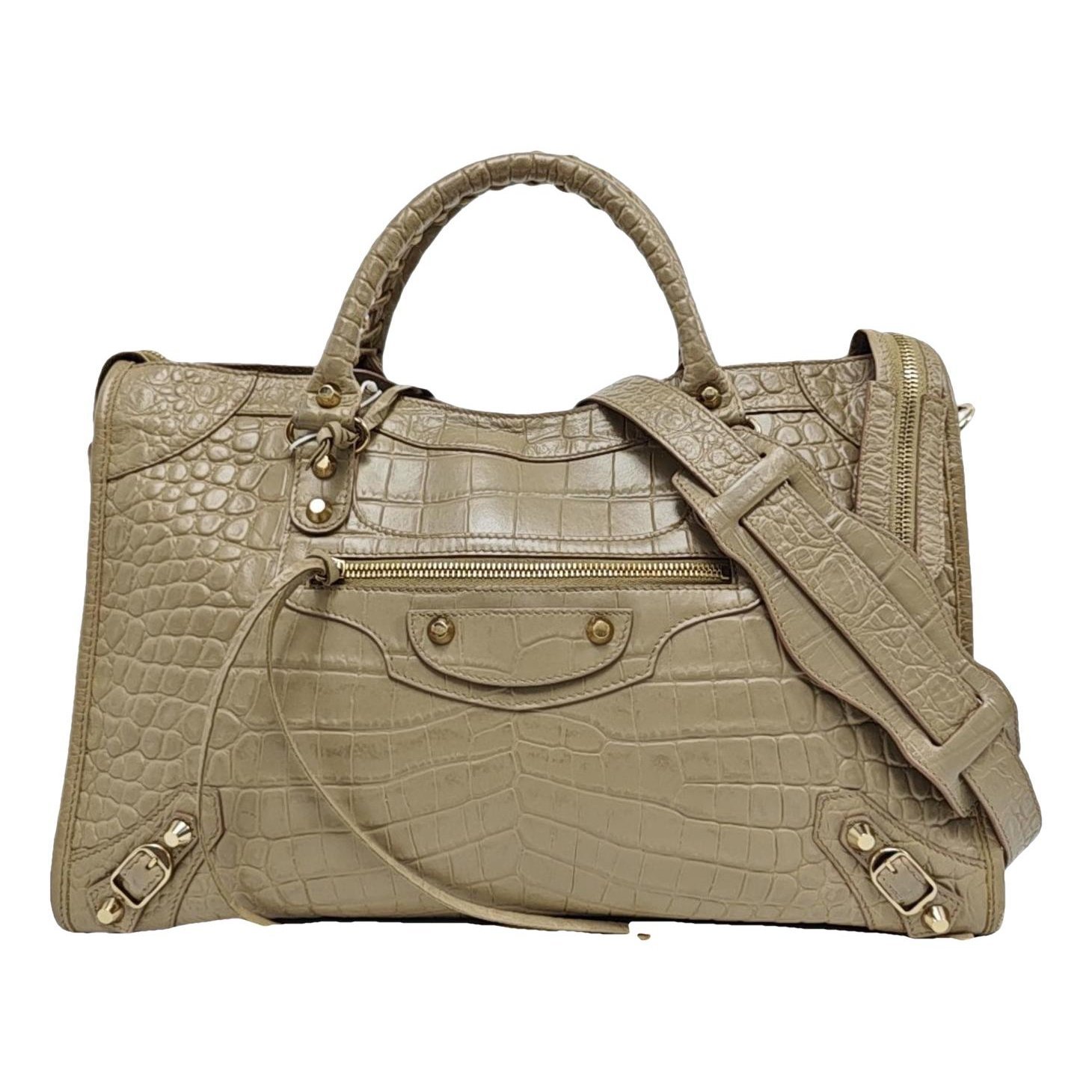 Leather handbag