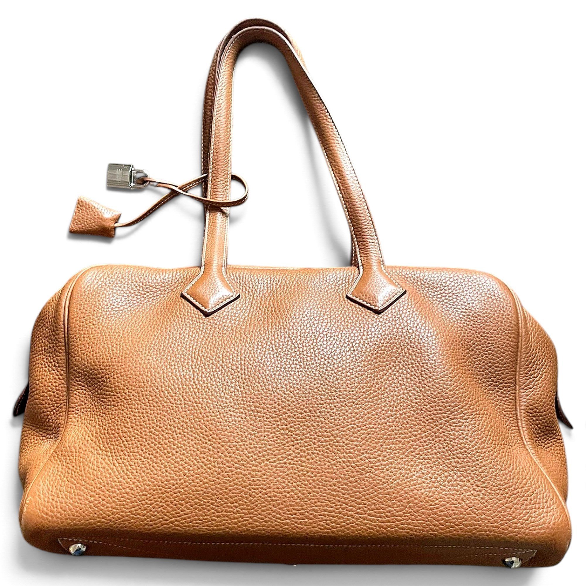 Victoria leather handbag