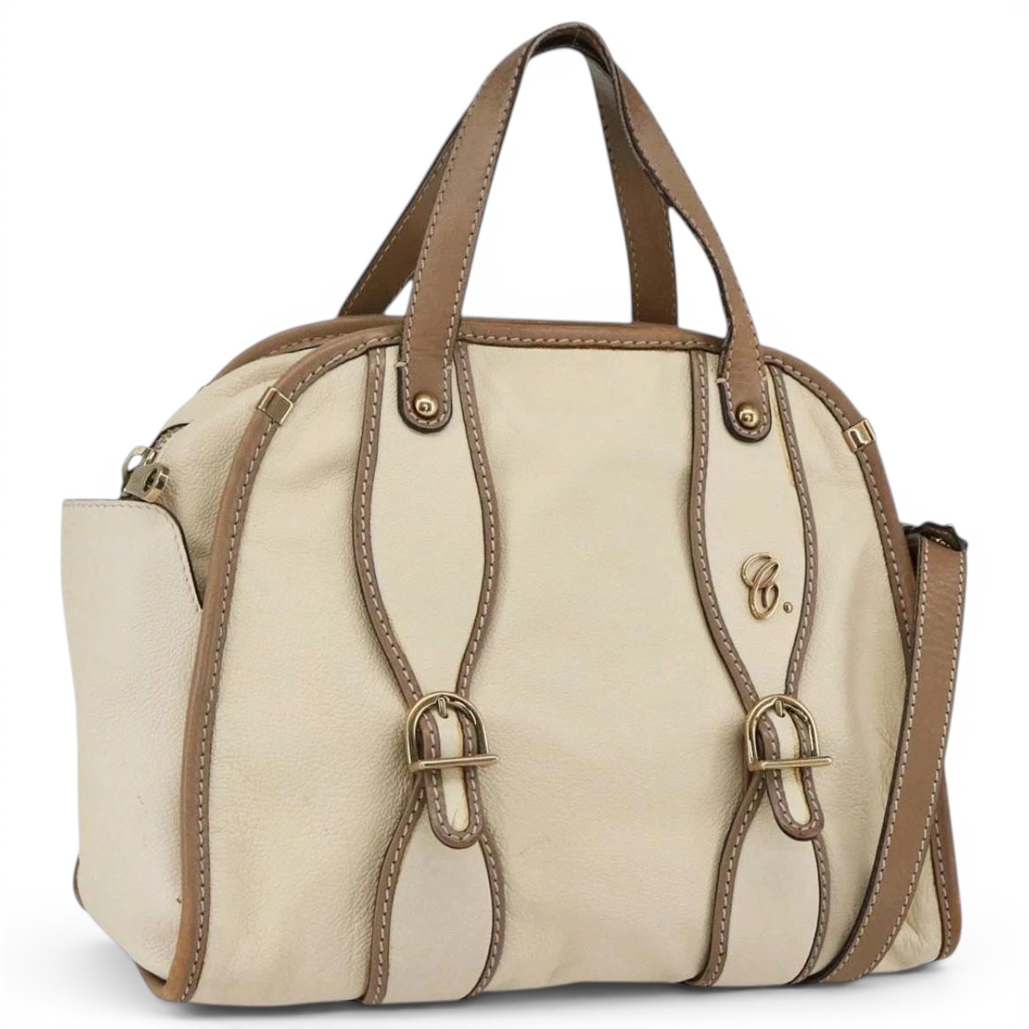 Leather handbag