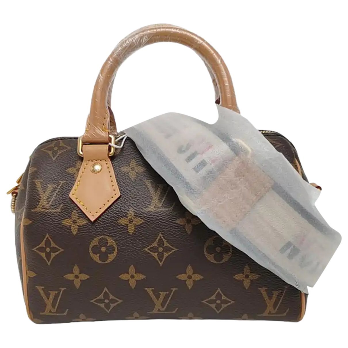 Louis Vuitton Nano Speedy / Mini HL leather handbag