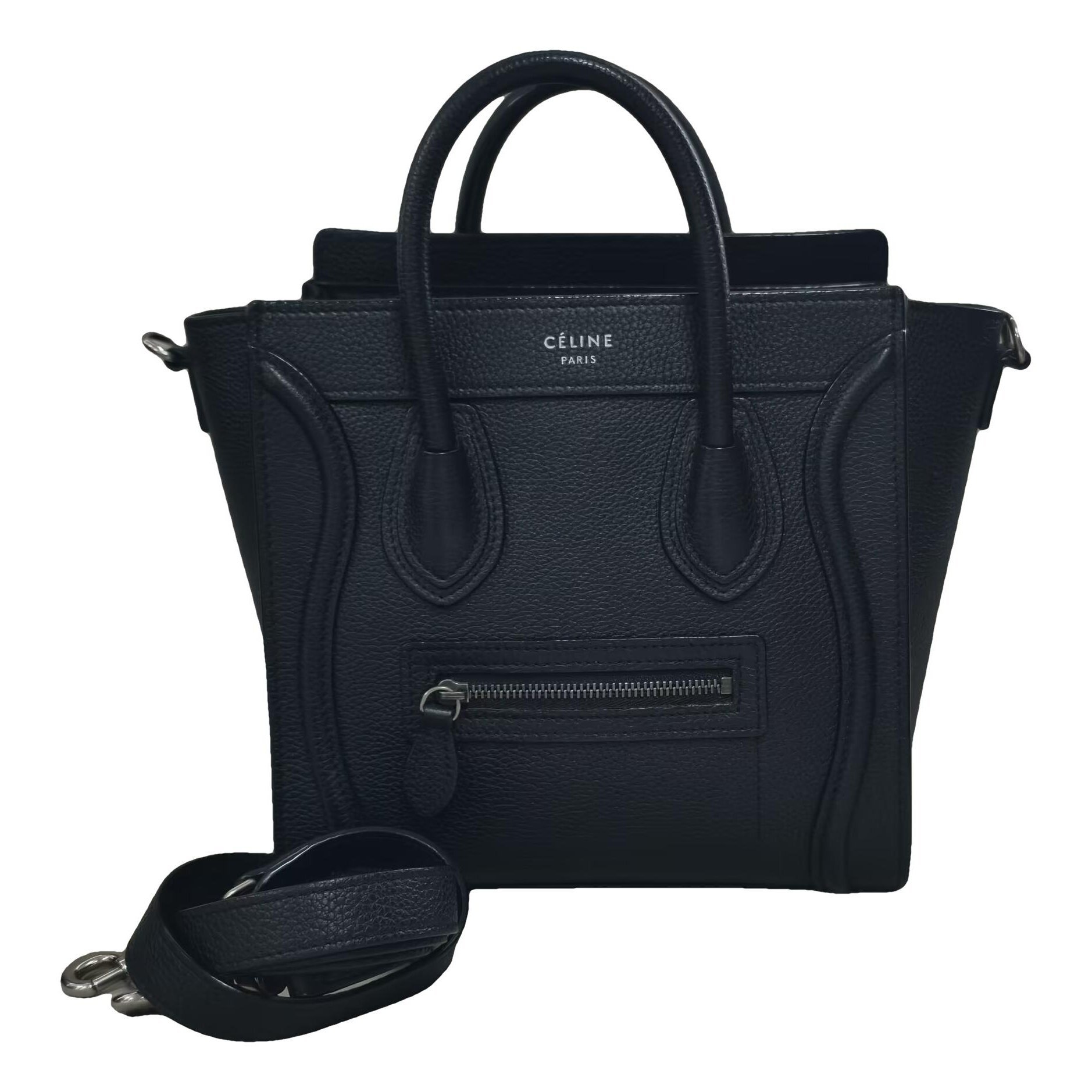Nano Luggage leather handbag