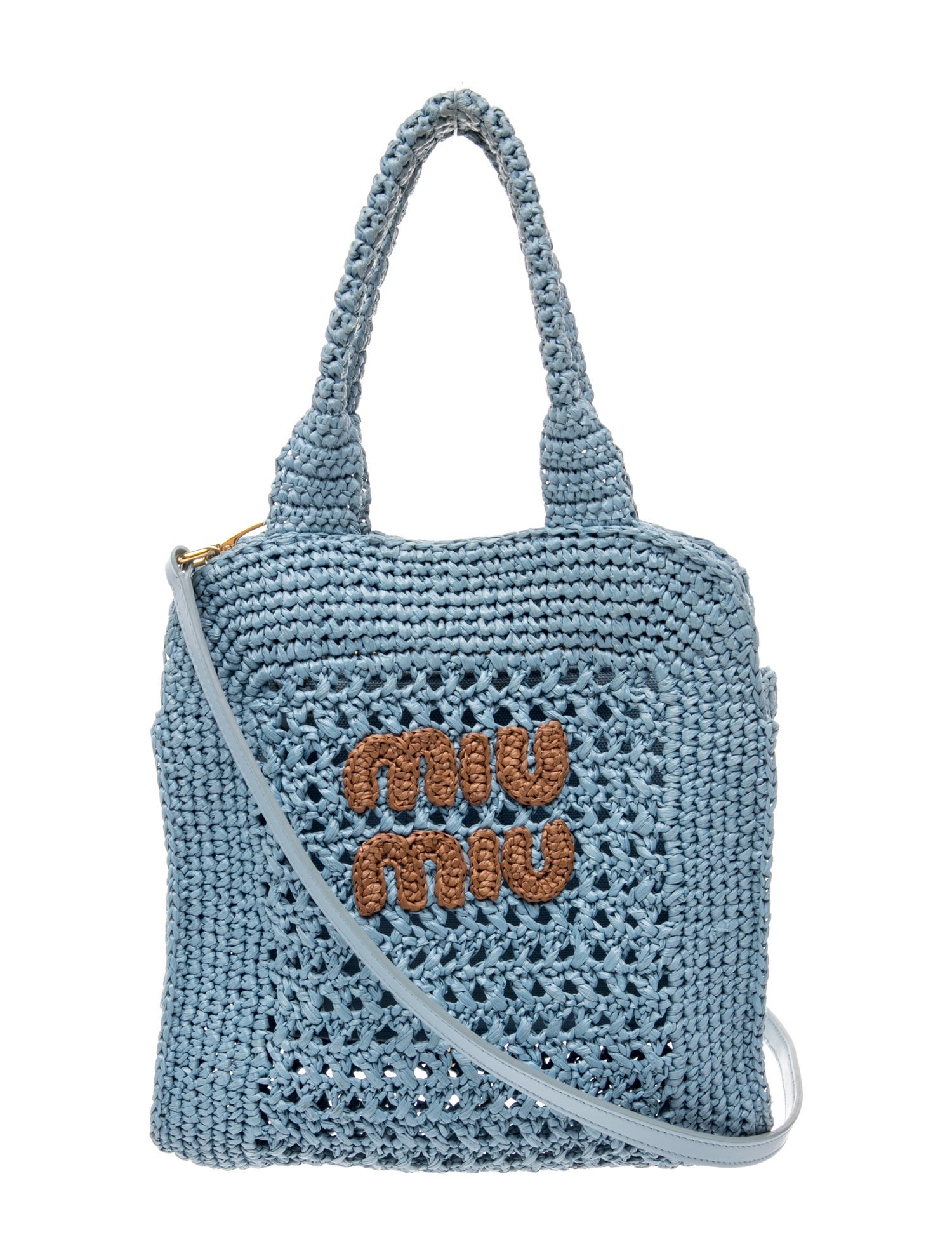 Raffia Top Handle Bag