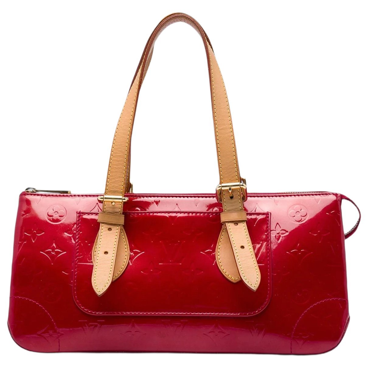 Rosewood leather bag