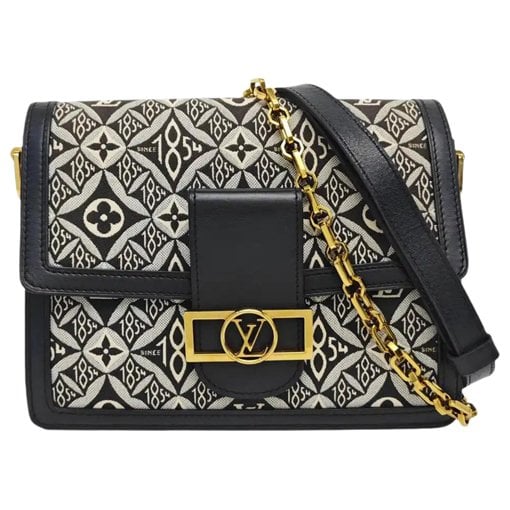 Dauphine cloth crossbody bag