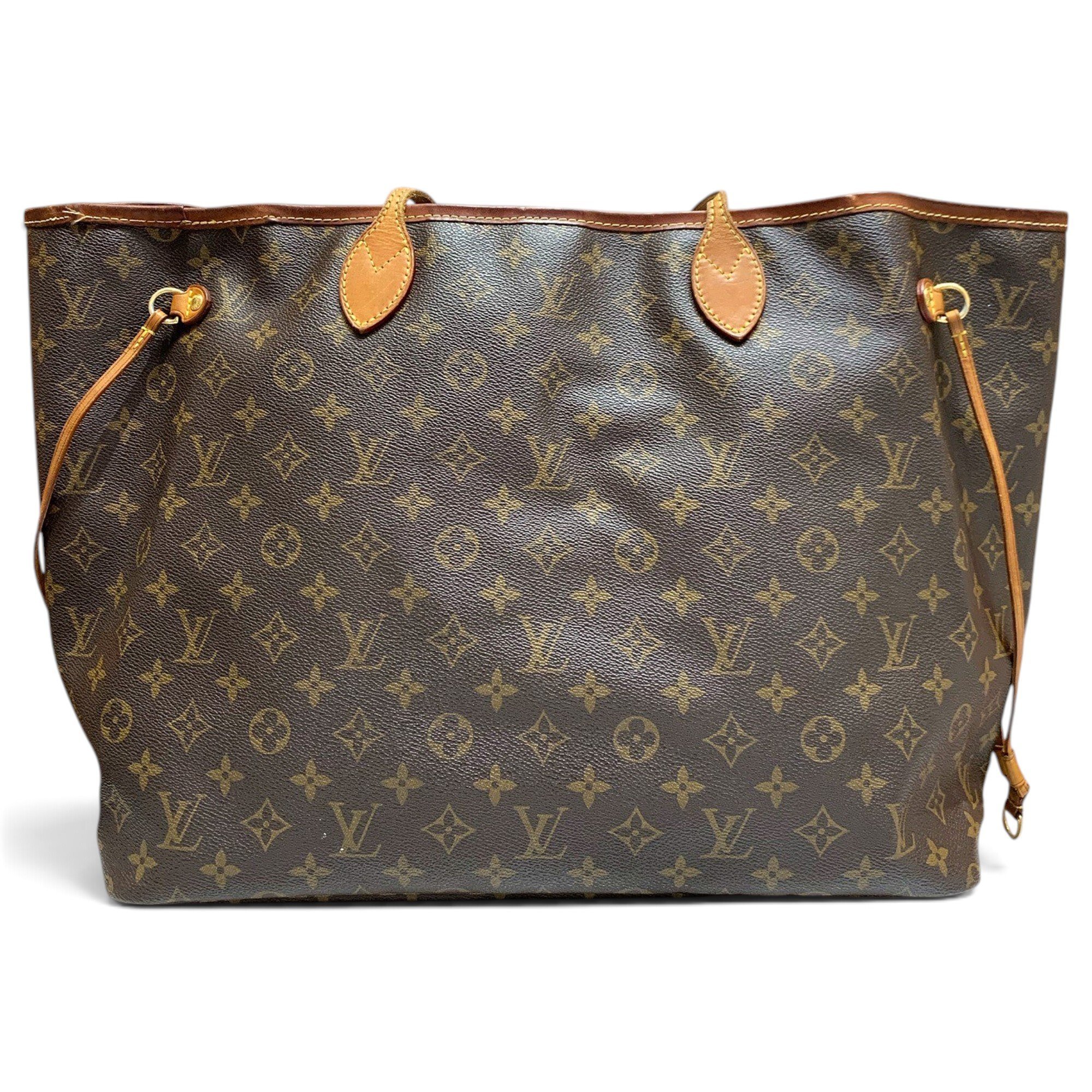 Neverfull leather tote