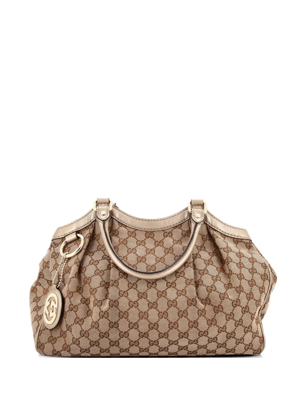 Sukey GG Canvas with Leather Medium tote bag