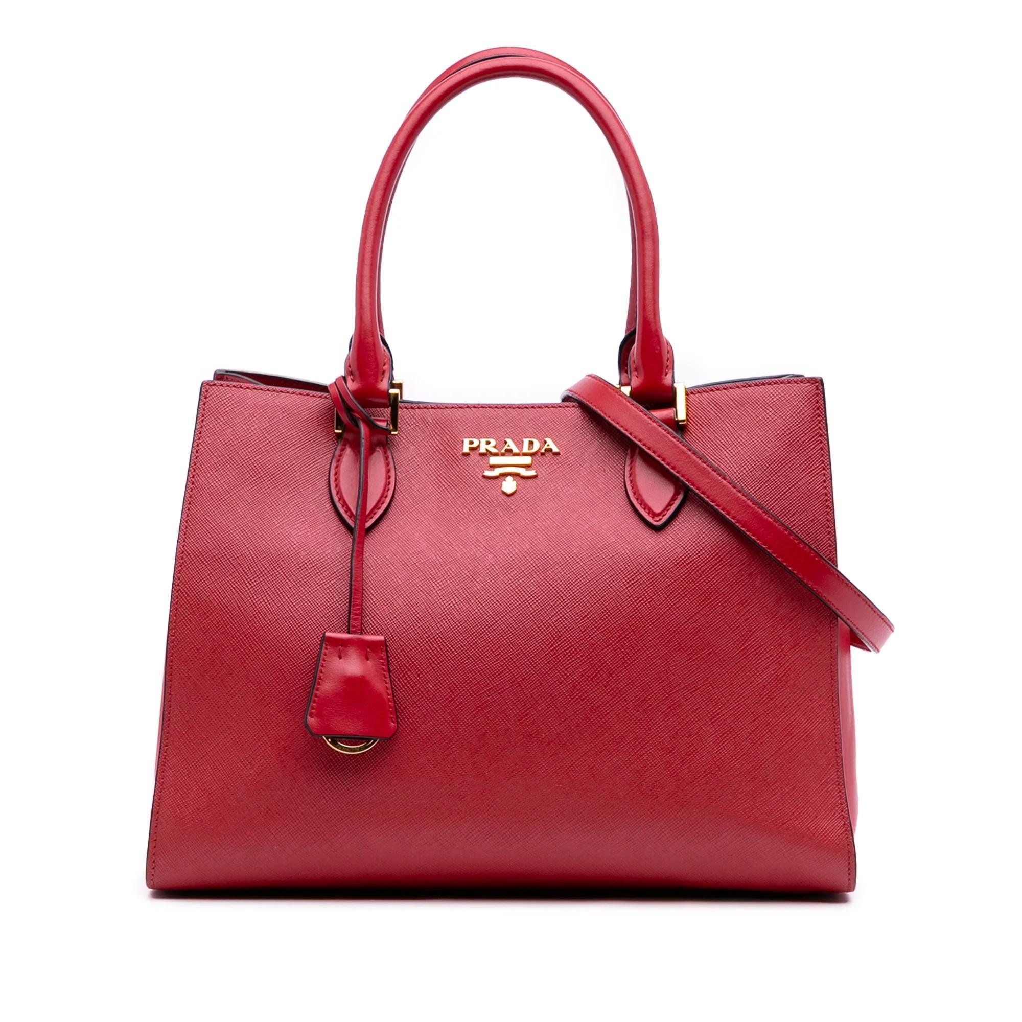 Leather handbag