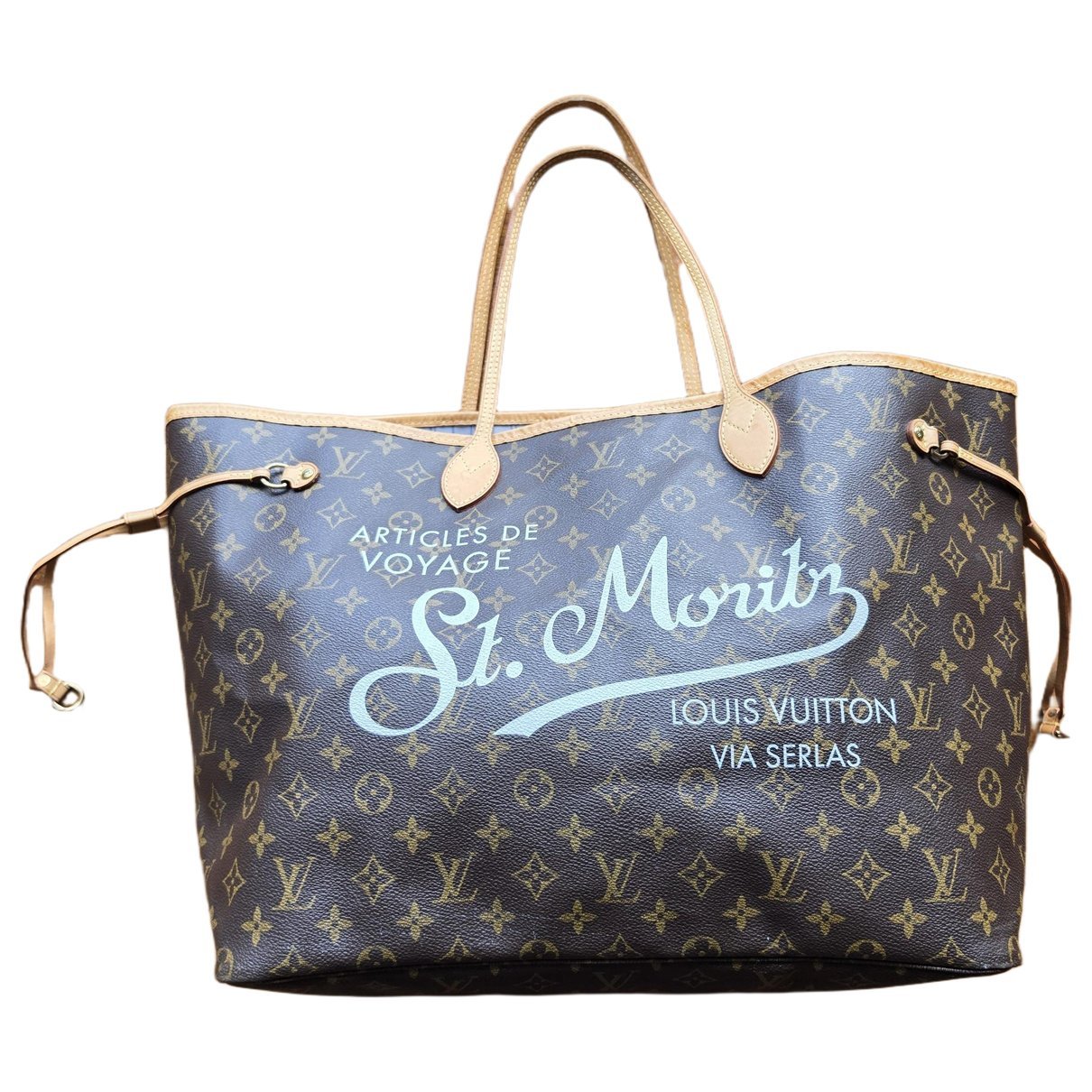 Neverfull leather handbag
