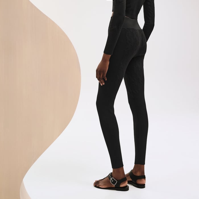 Noir "H" Leggings