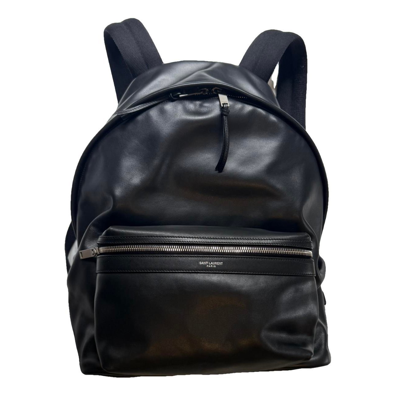 Leather backpack