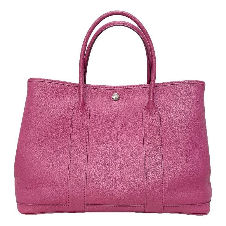 Garden Party leather handbag