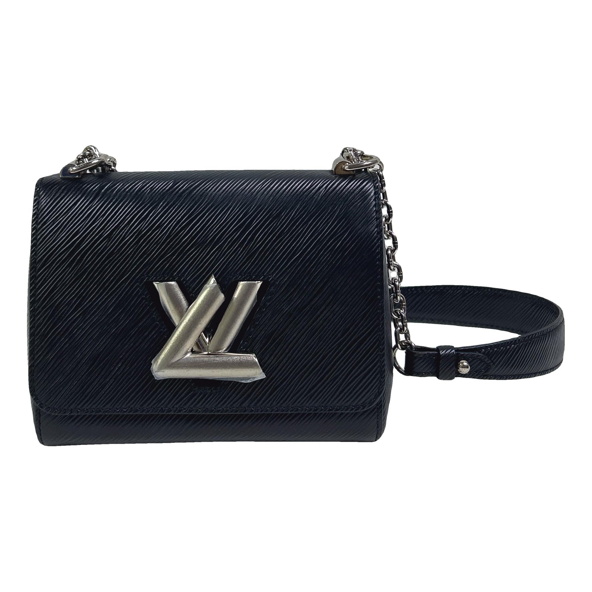 Twist leather handbag