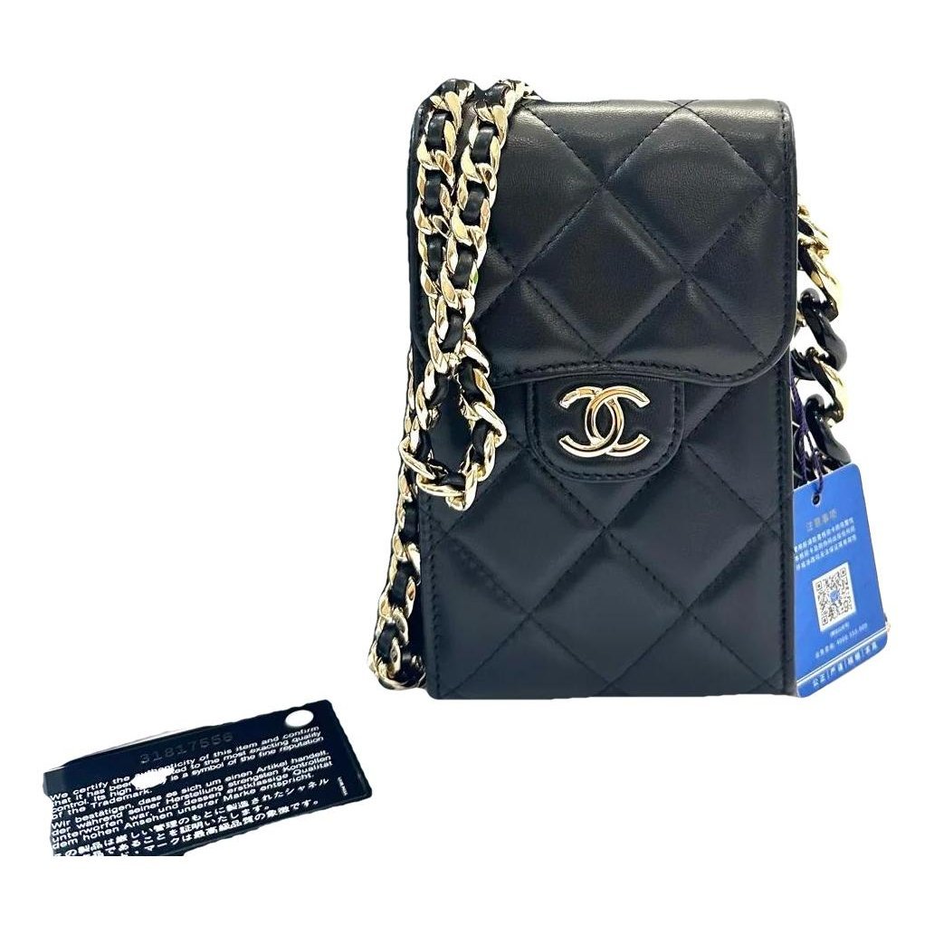 Leather mini bag