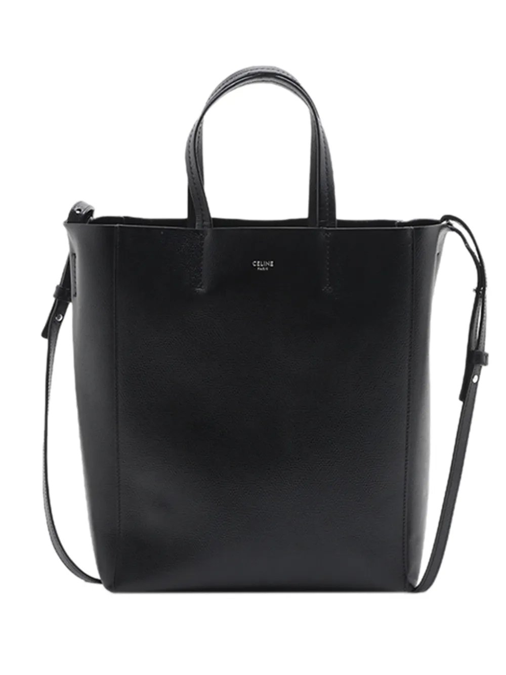 2000-2026 Small Grained Calfskin Vertical Cabas satchel