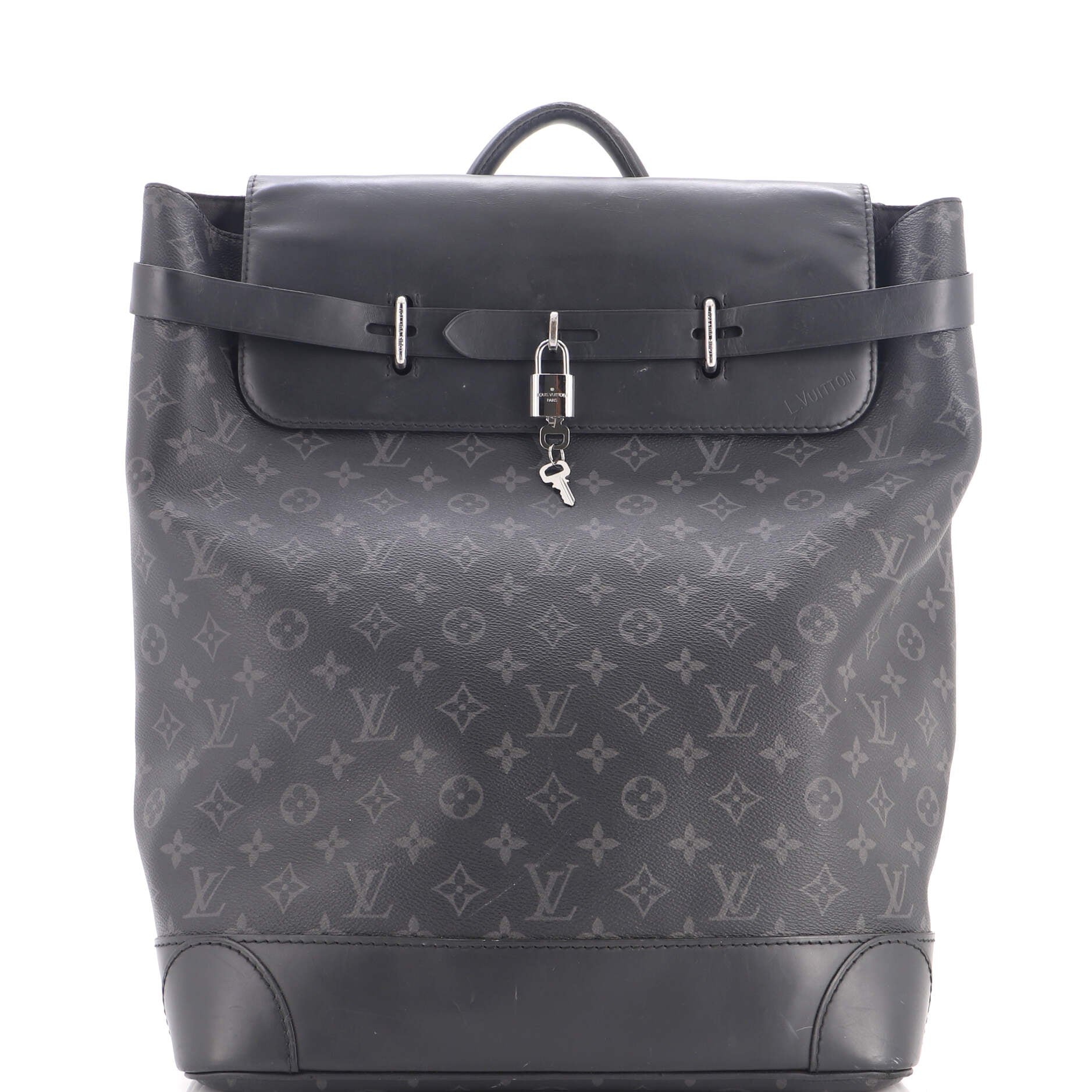 Steamer Backpack Monogram Eclipse Canvas