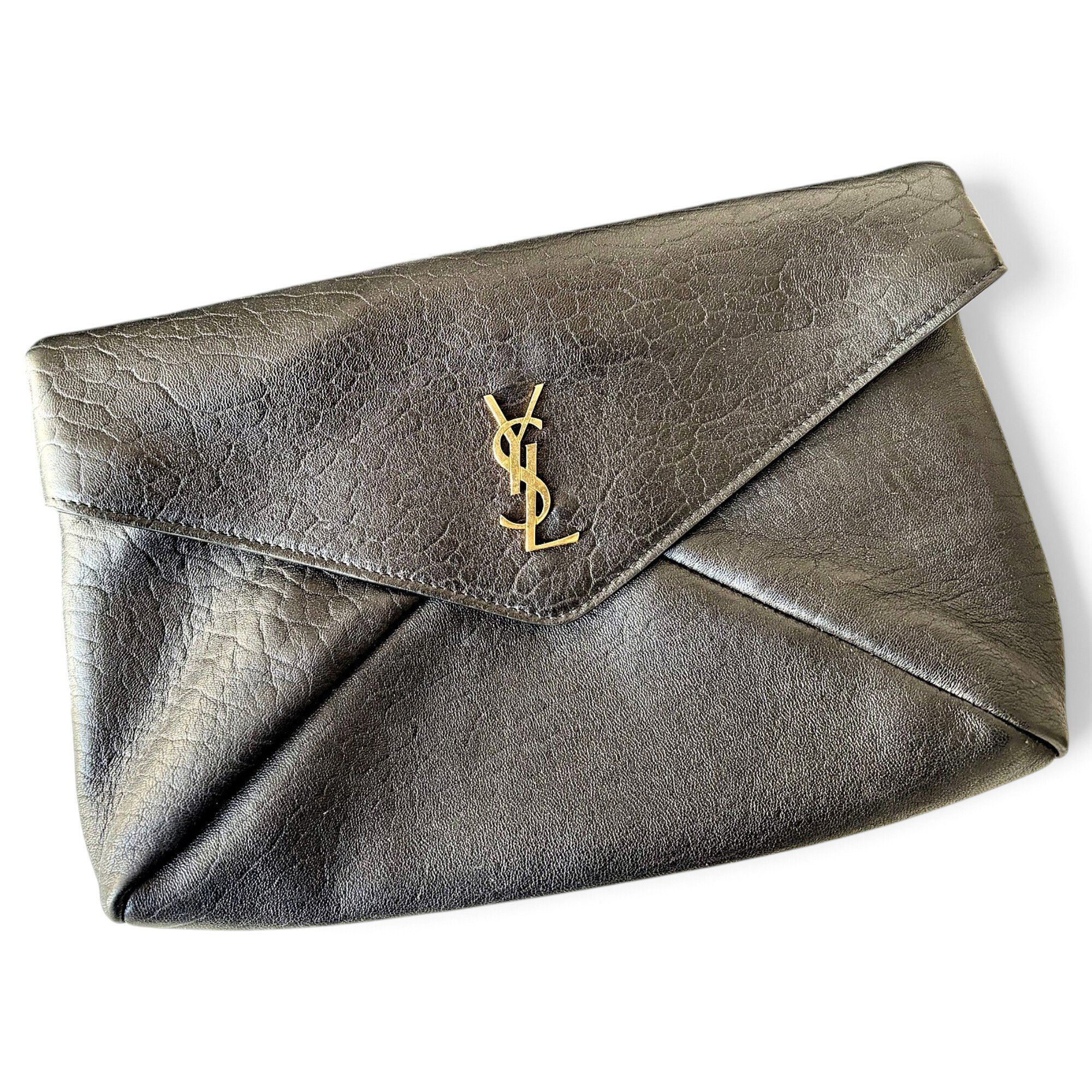Cassandre leather clutch bag