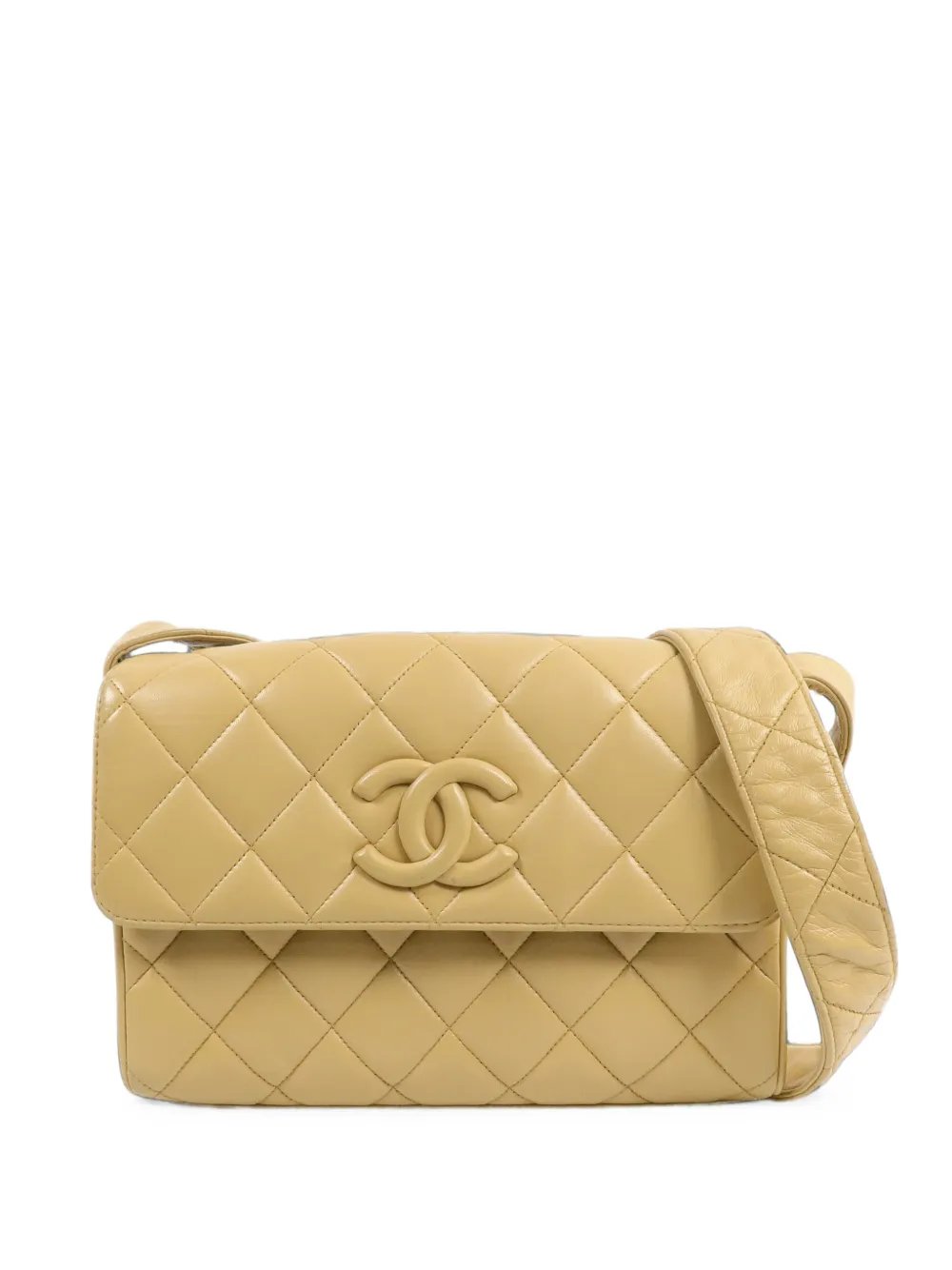 CC turn-lock shoulder bag
