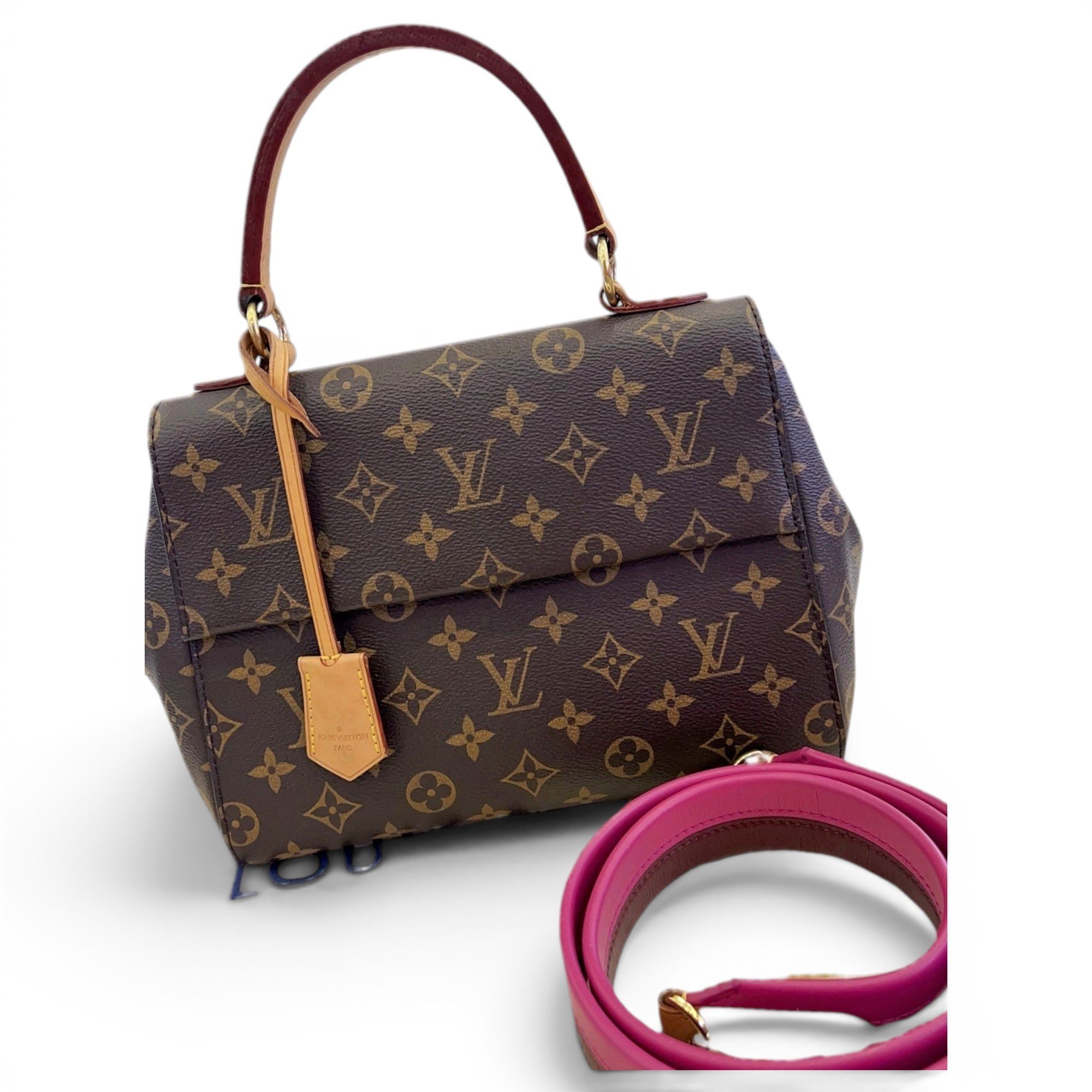Cluny leather handbag