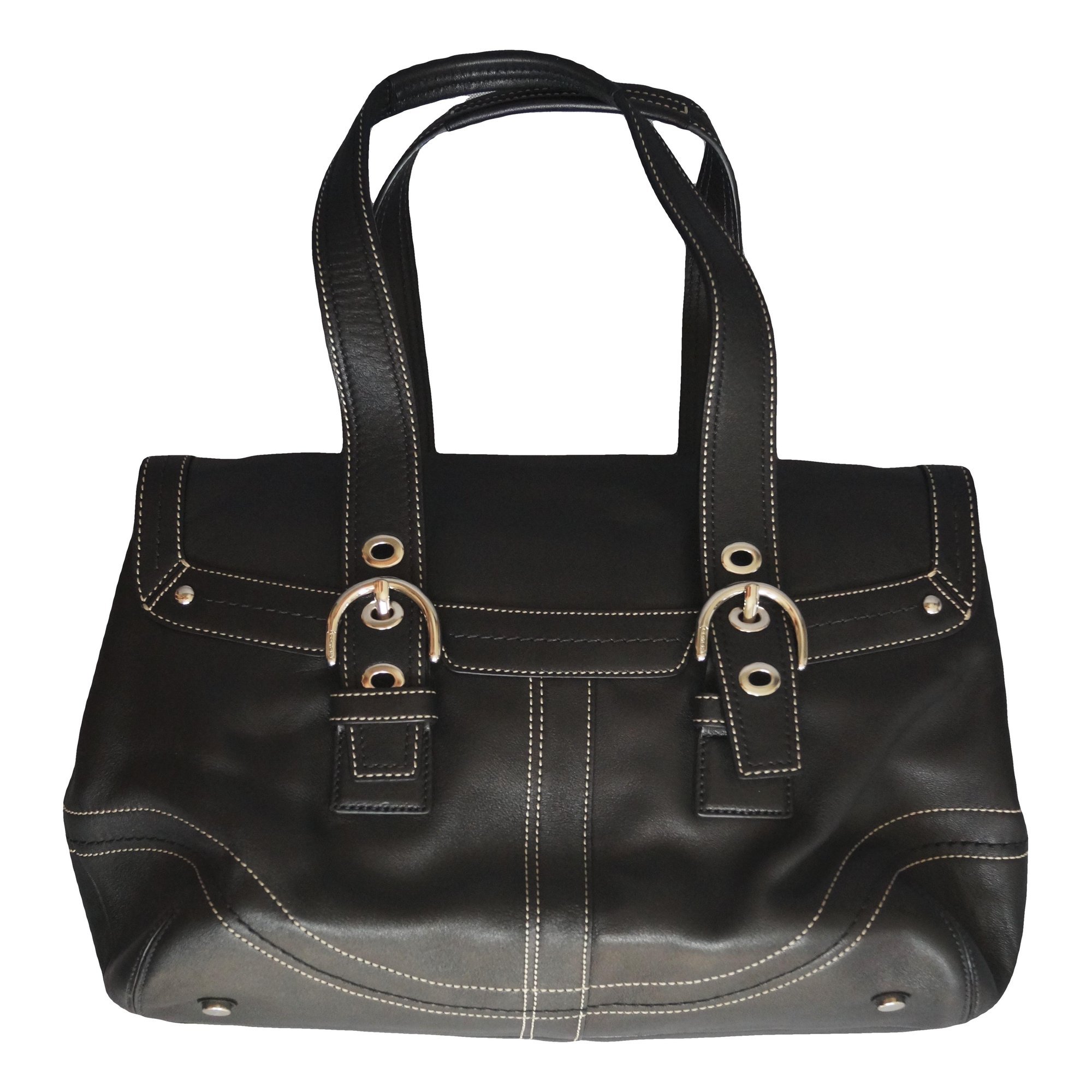 Leather handbag