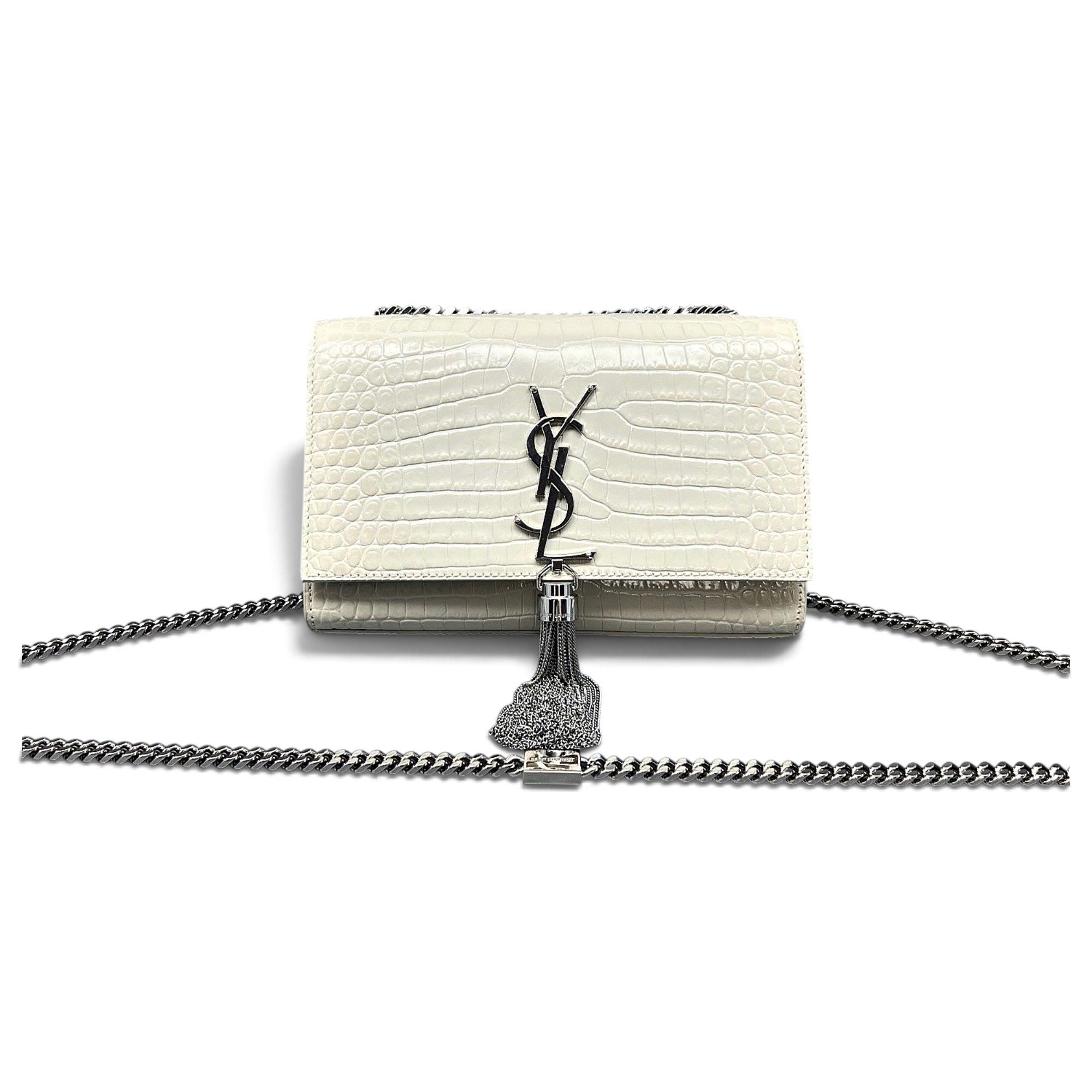 Pompom Kate leather handbag