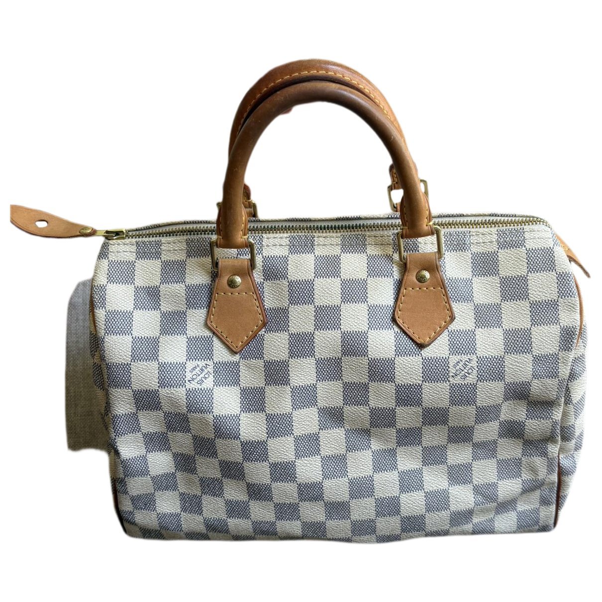 Speedy leather handbag