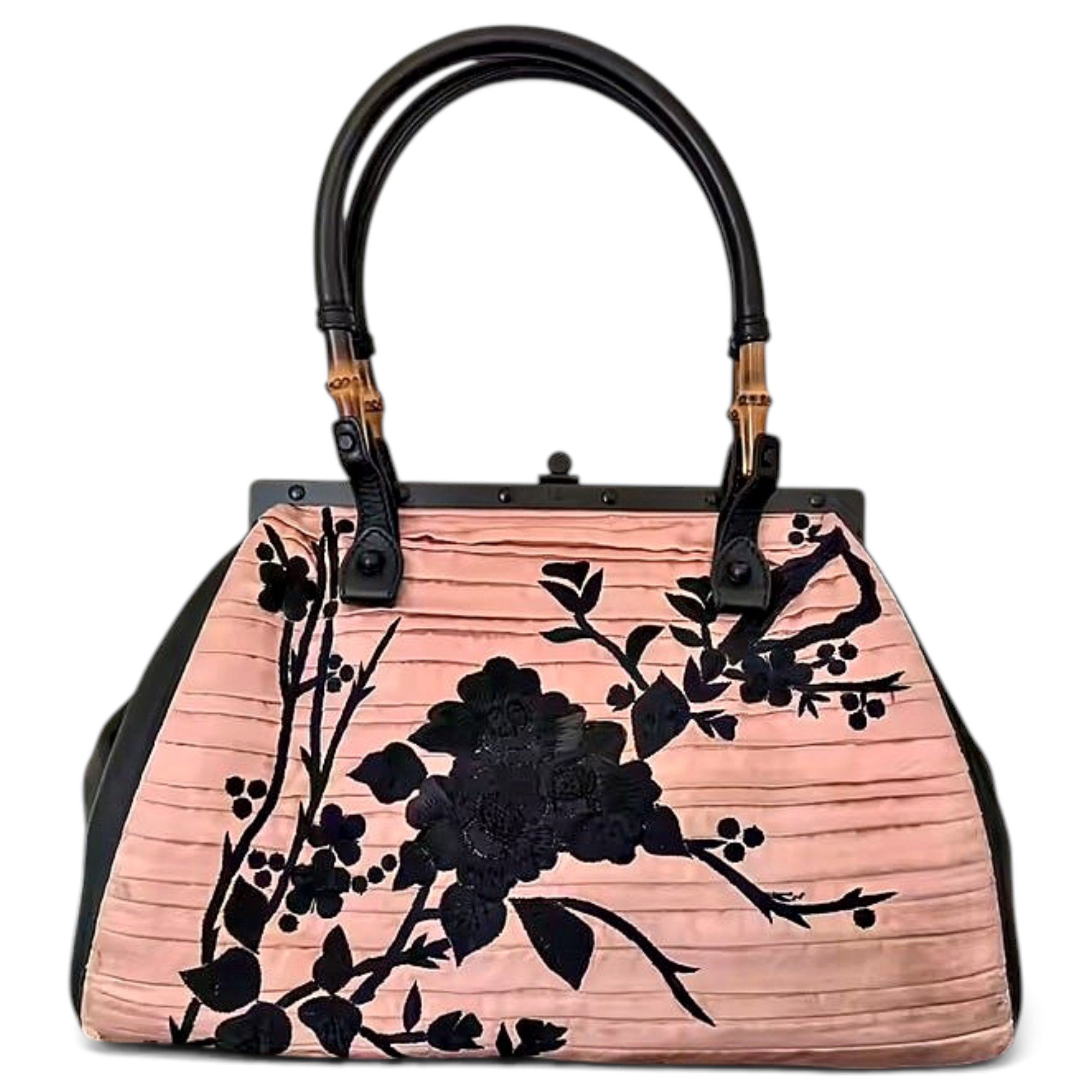 Silk handbag