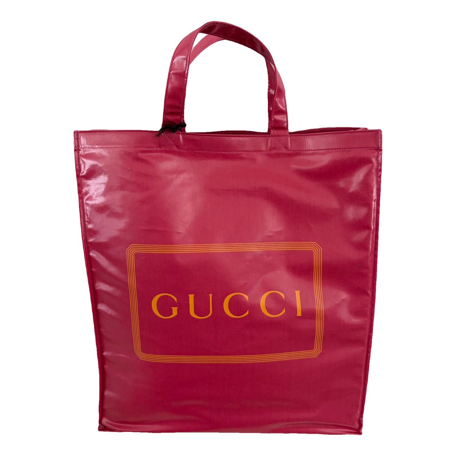 Leather tote