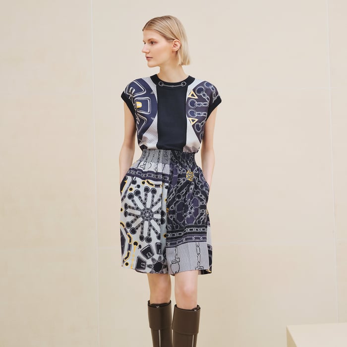 Bleu Noir "Effet Kaleidoscope" Shorts