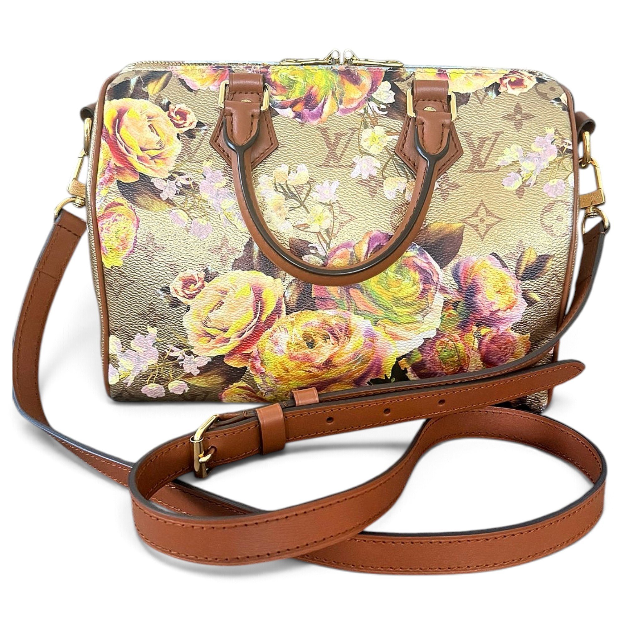 Speedy Bandoulière leather crossbody bag