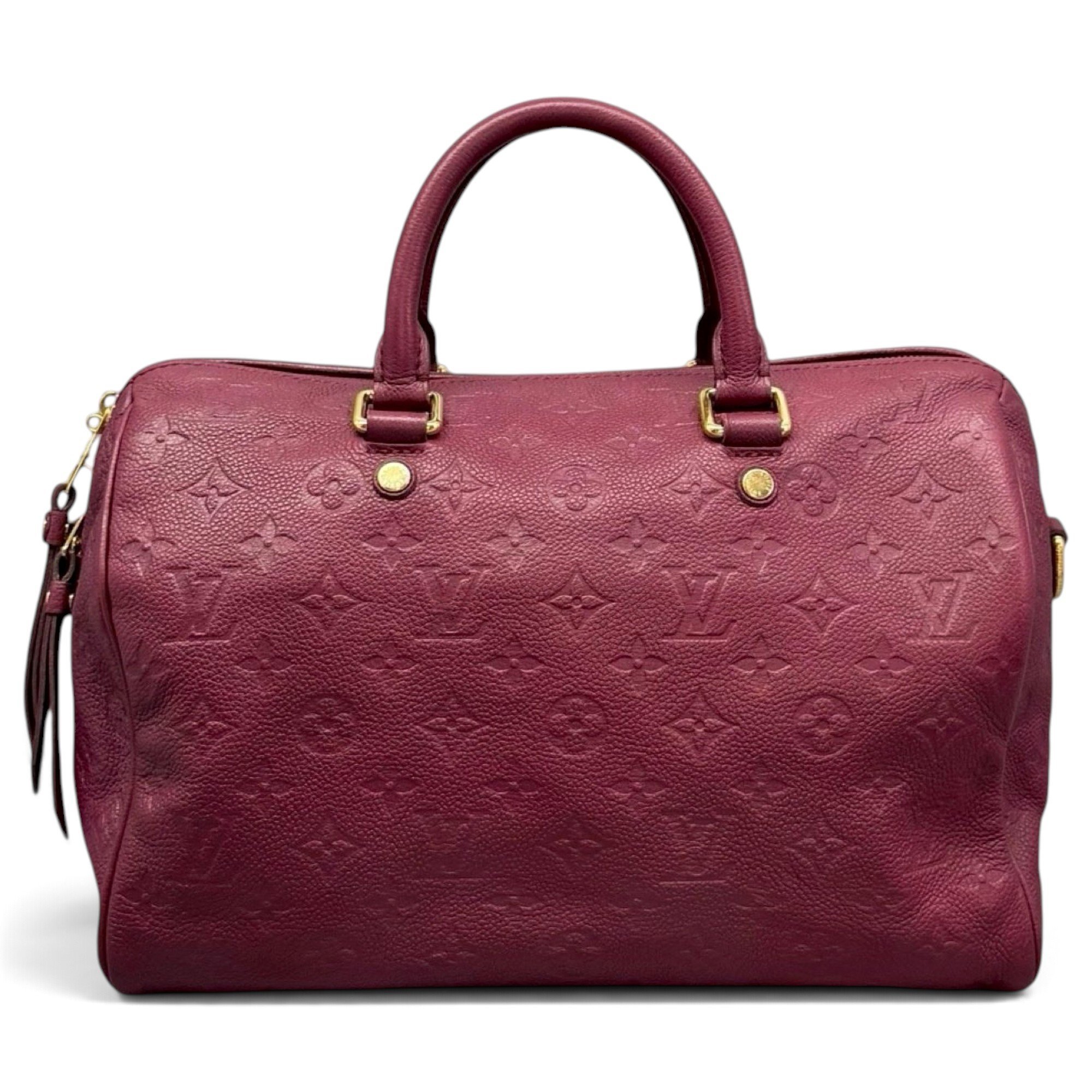 Speedy Bandoulière leather bag