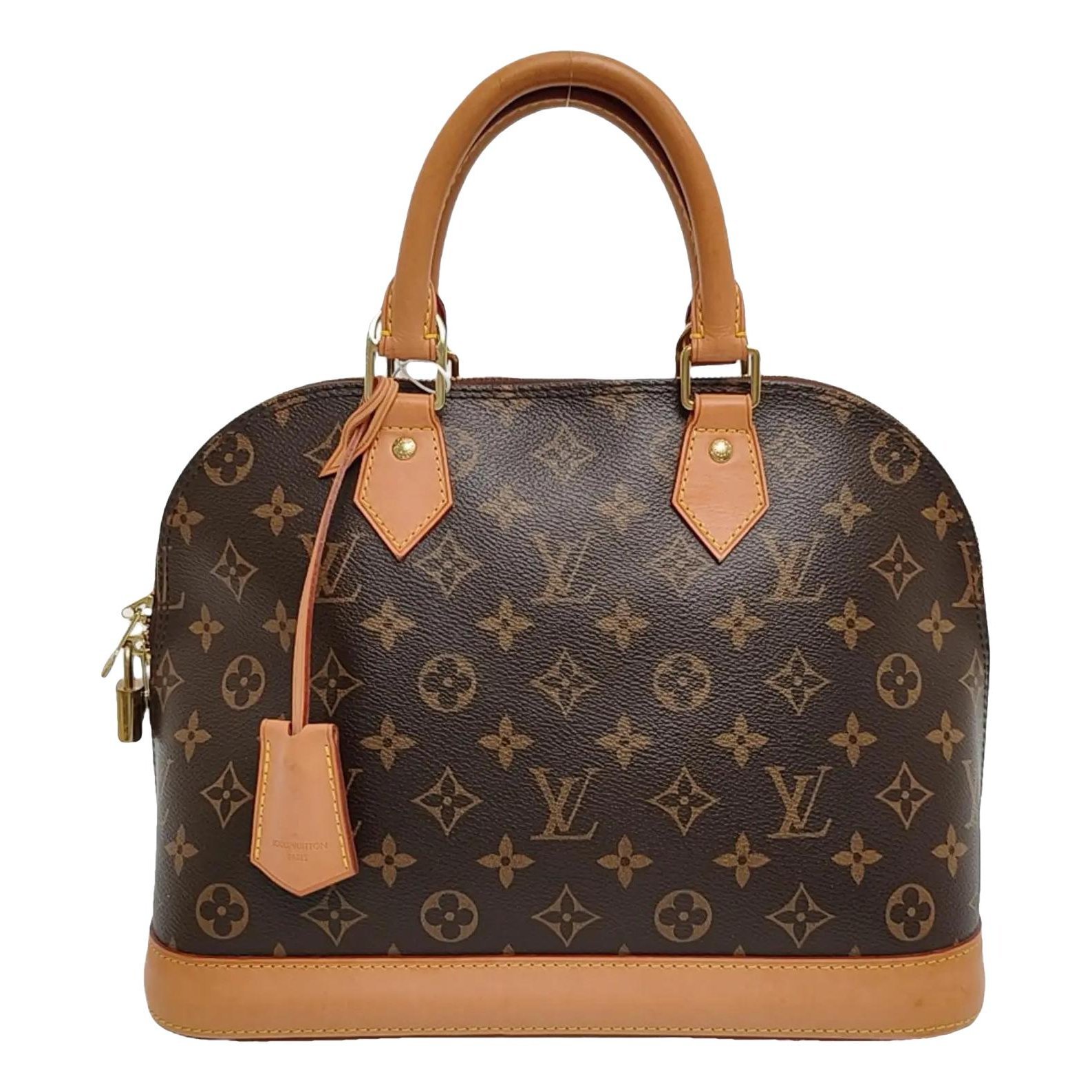 Alma leather handbag