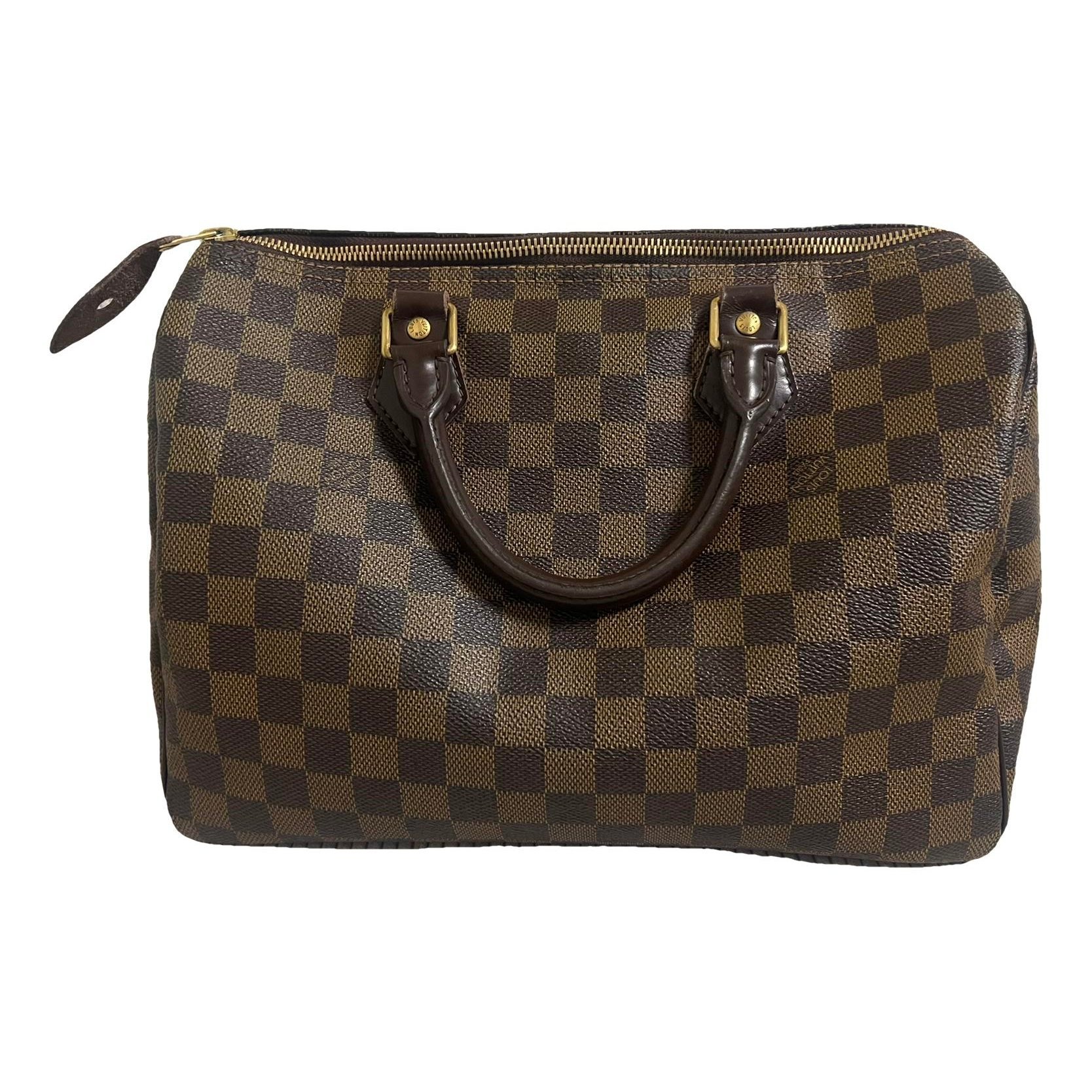 Speedy leather handbag