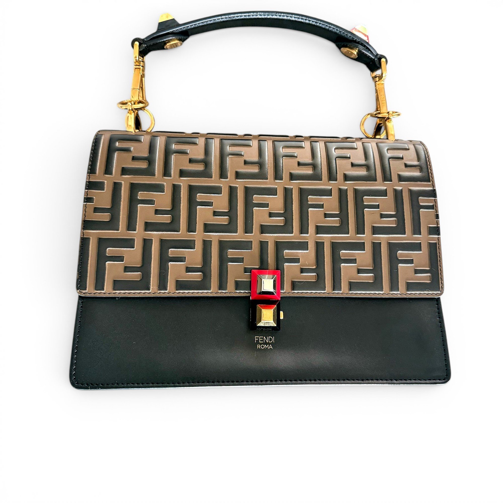 Kan I leather handbag