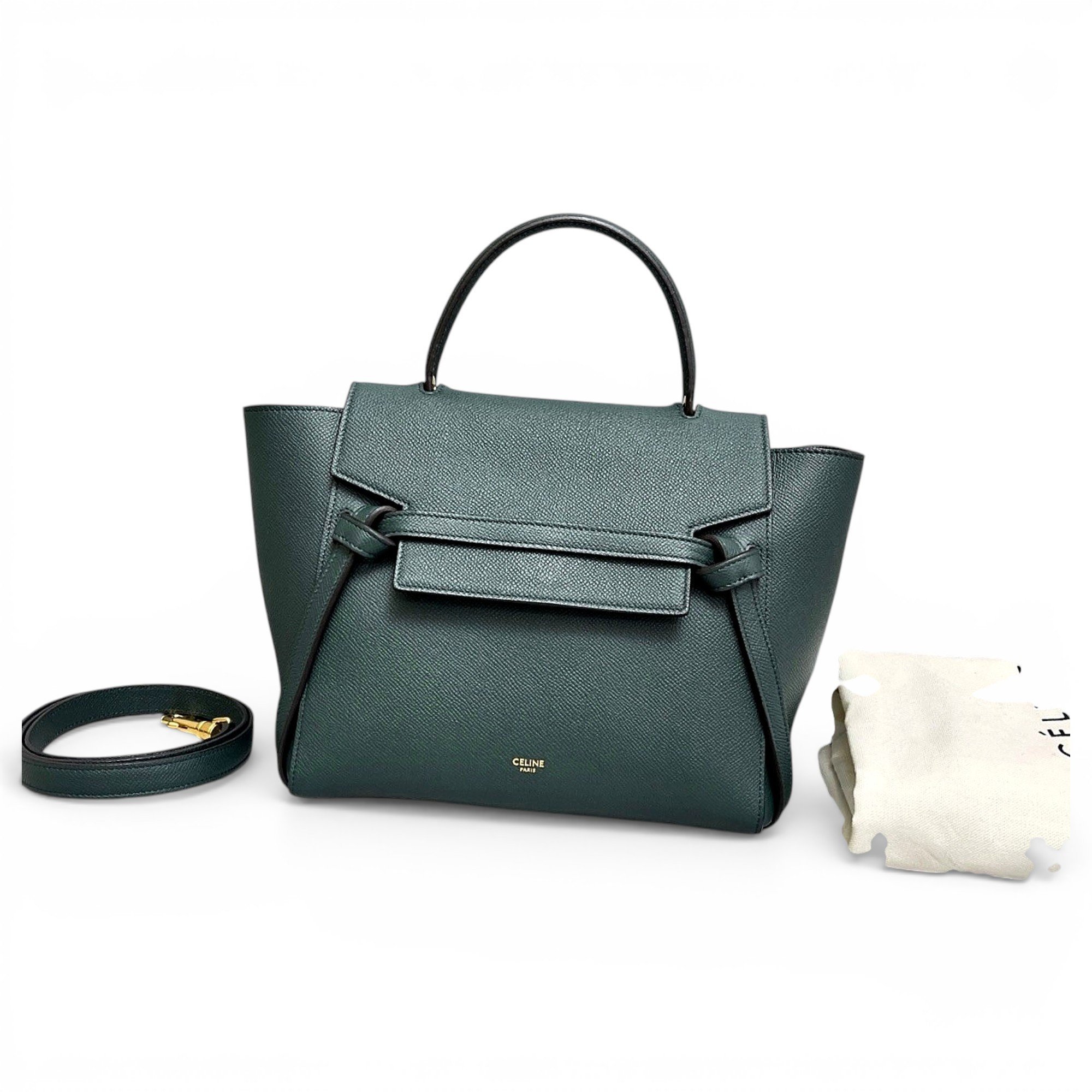Celine Belt leather handbag