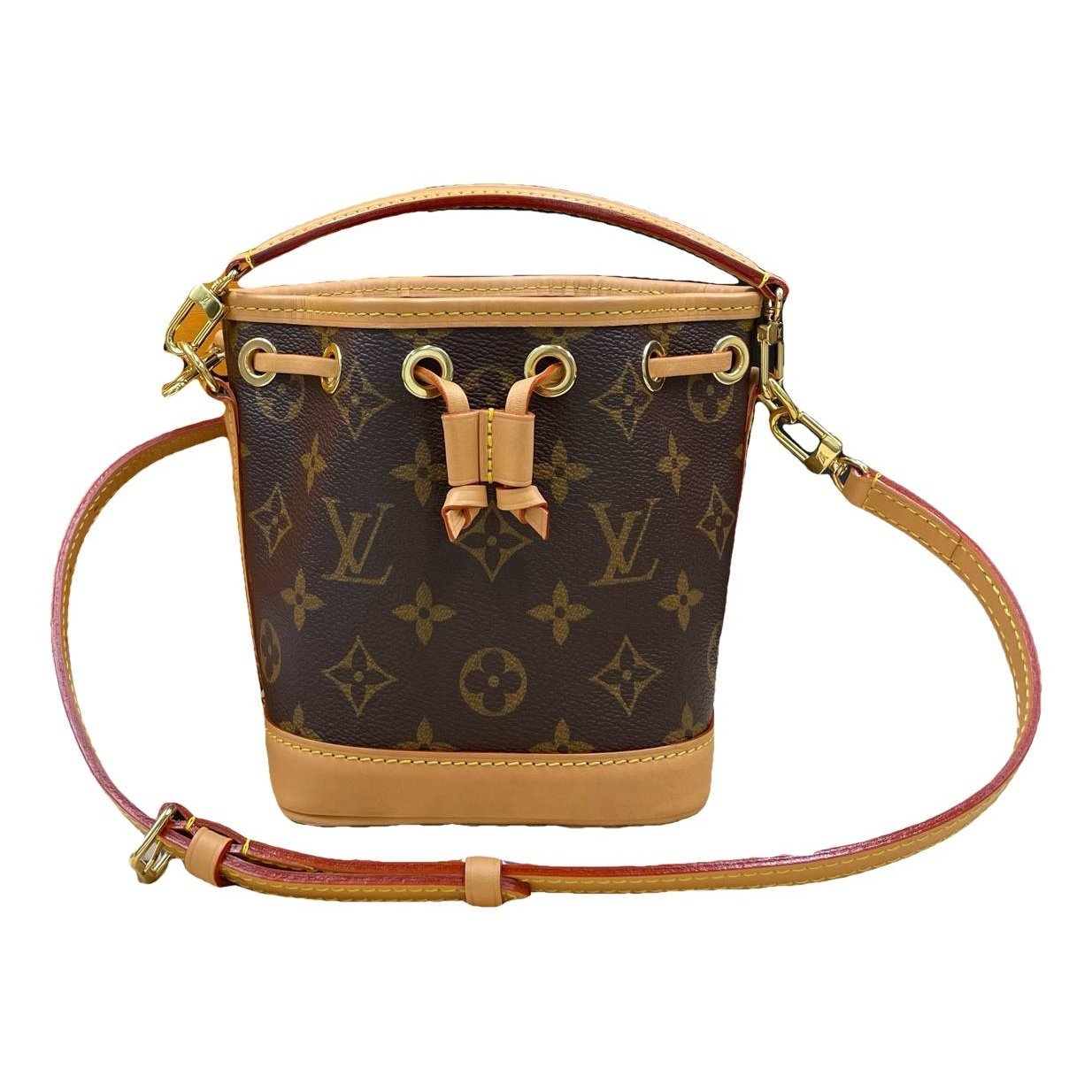 Nano Noé leather handbag