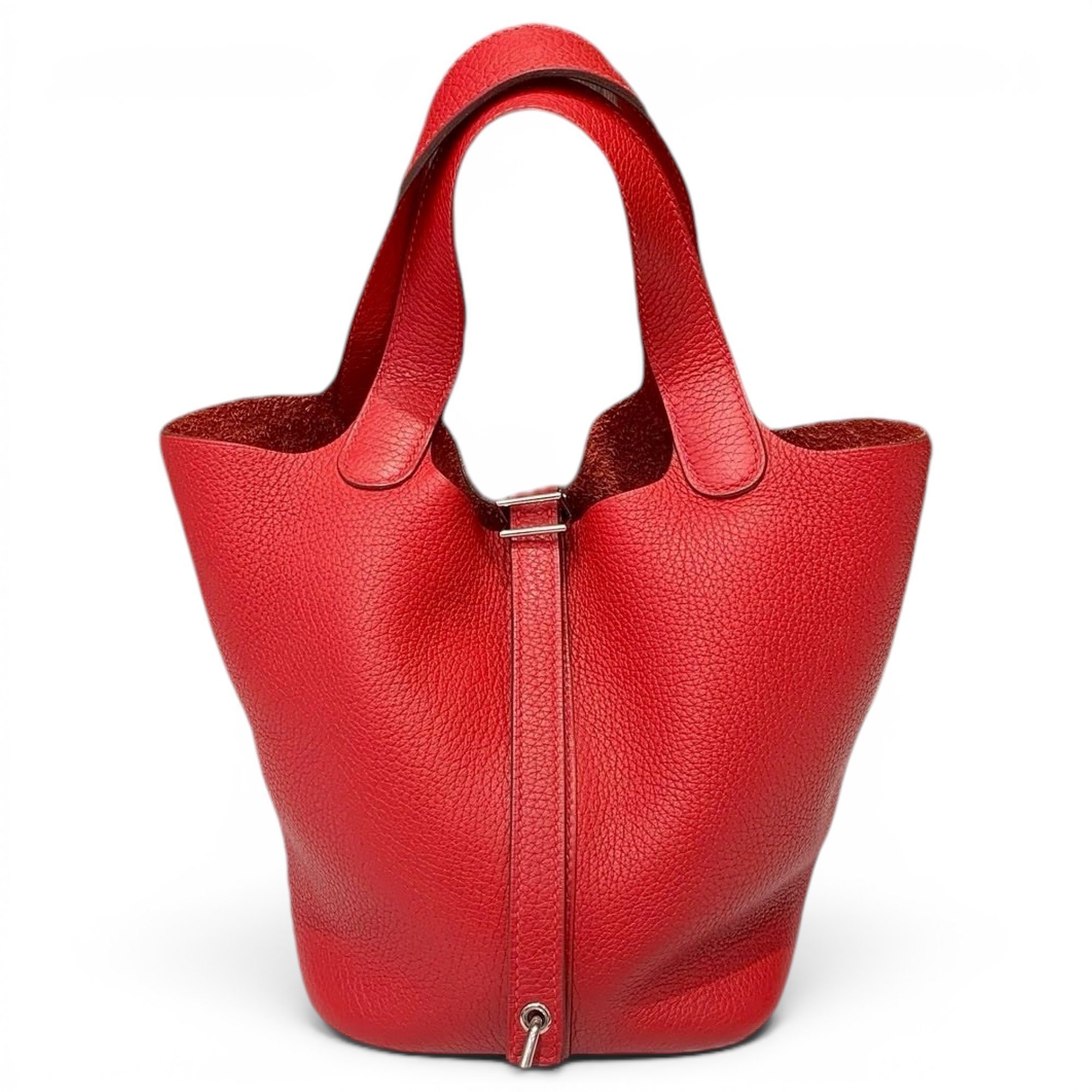 Picotin leather handbag