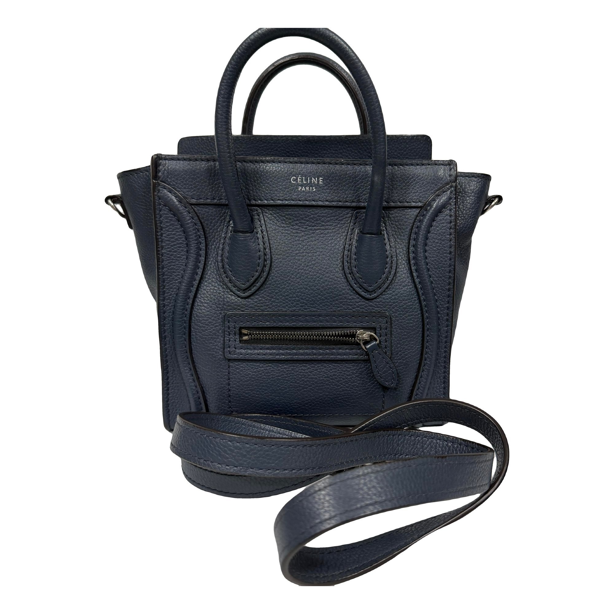 Nano Luggage leather handbag