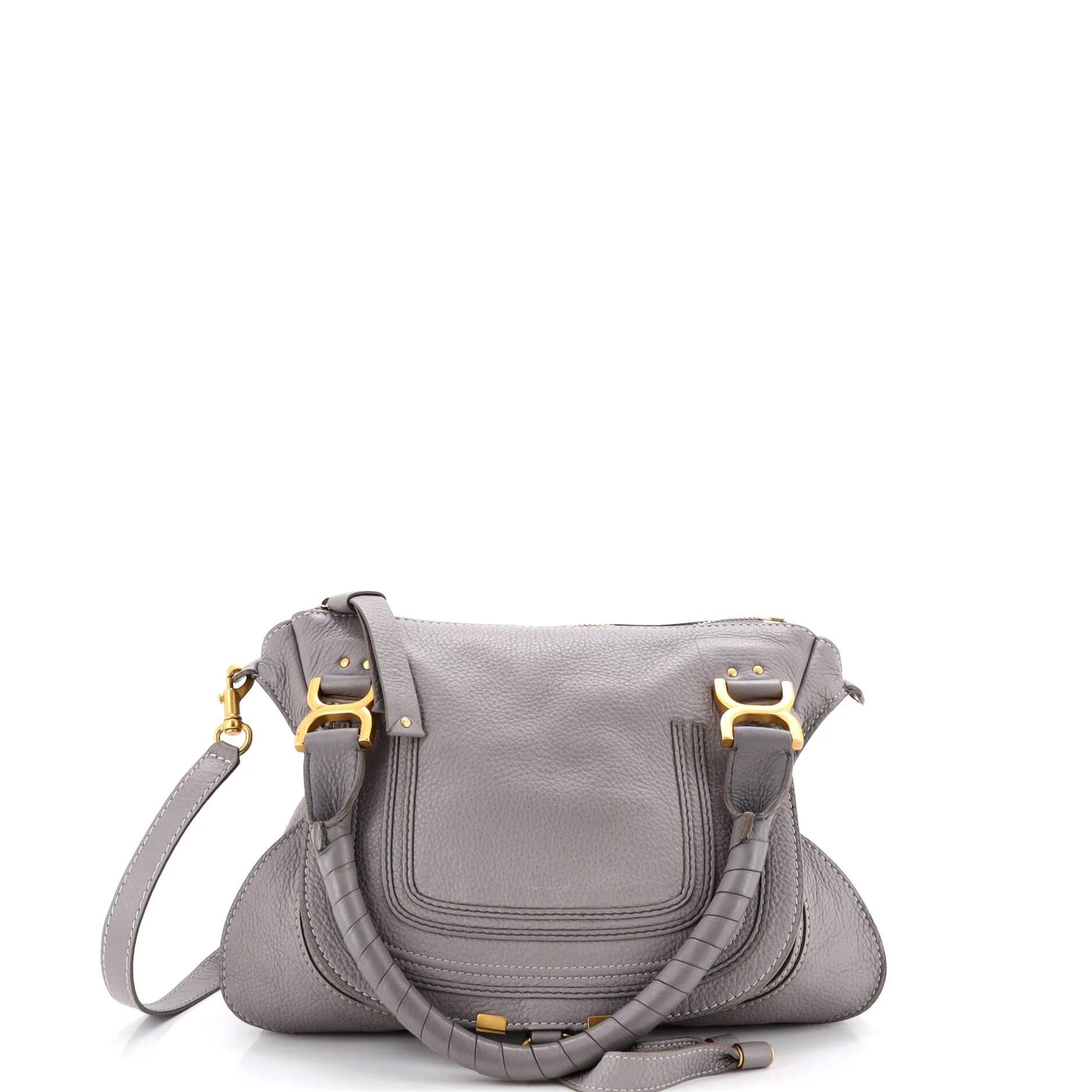 Leather satchel