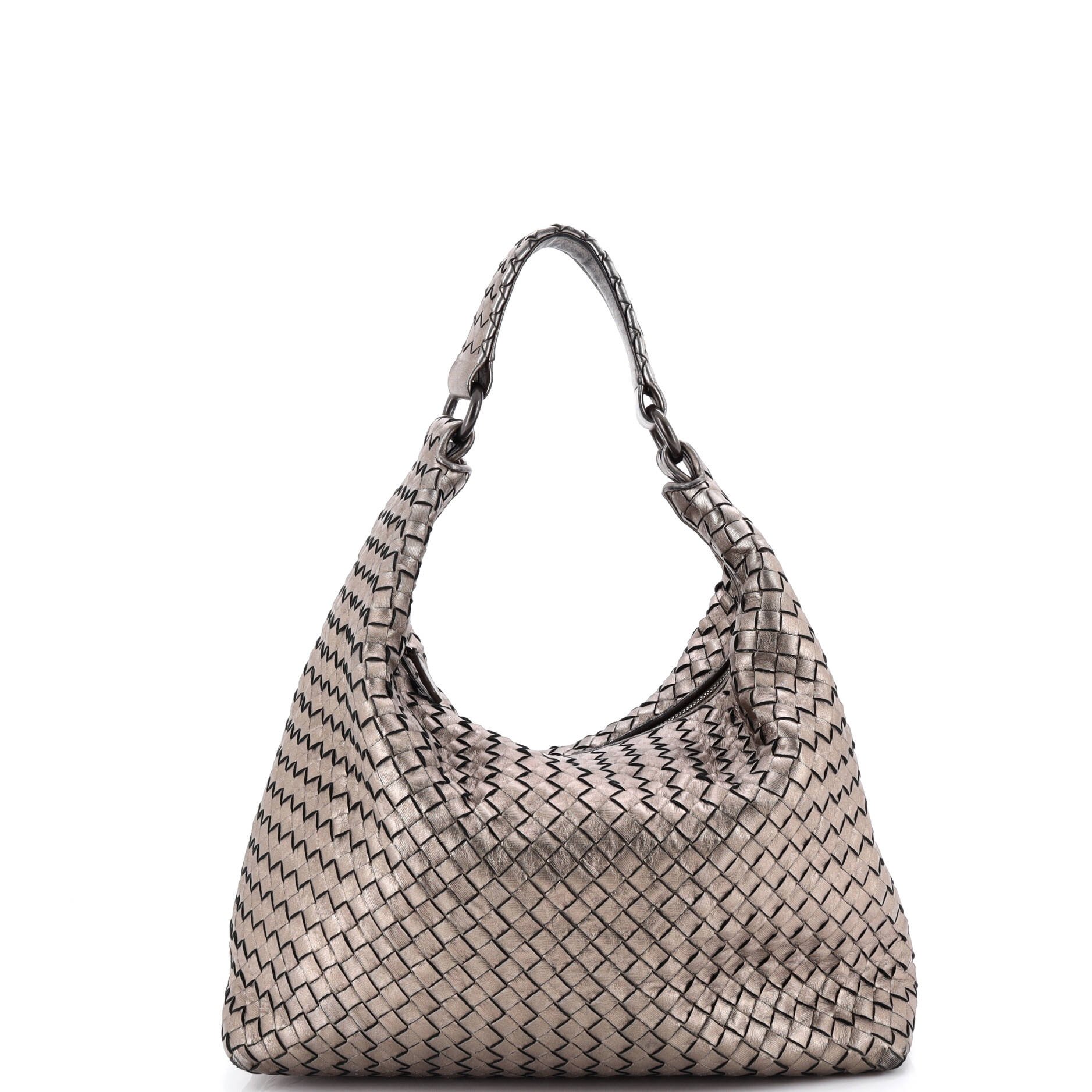 Bottega Veneta Sloane Hobo Intrecciato Nappa Medium
