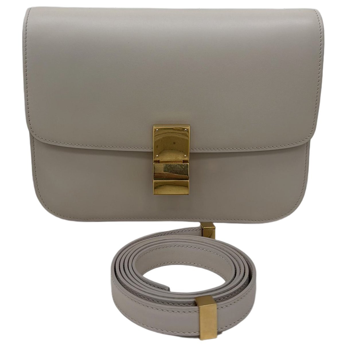 Classic leather handbag