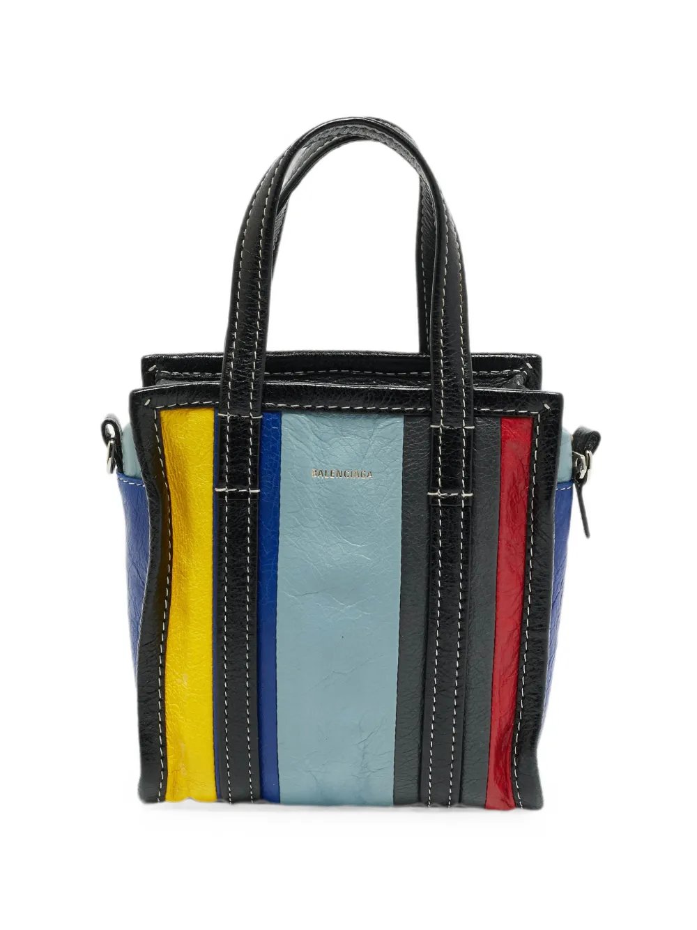 small Bazaar striped tote bag